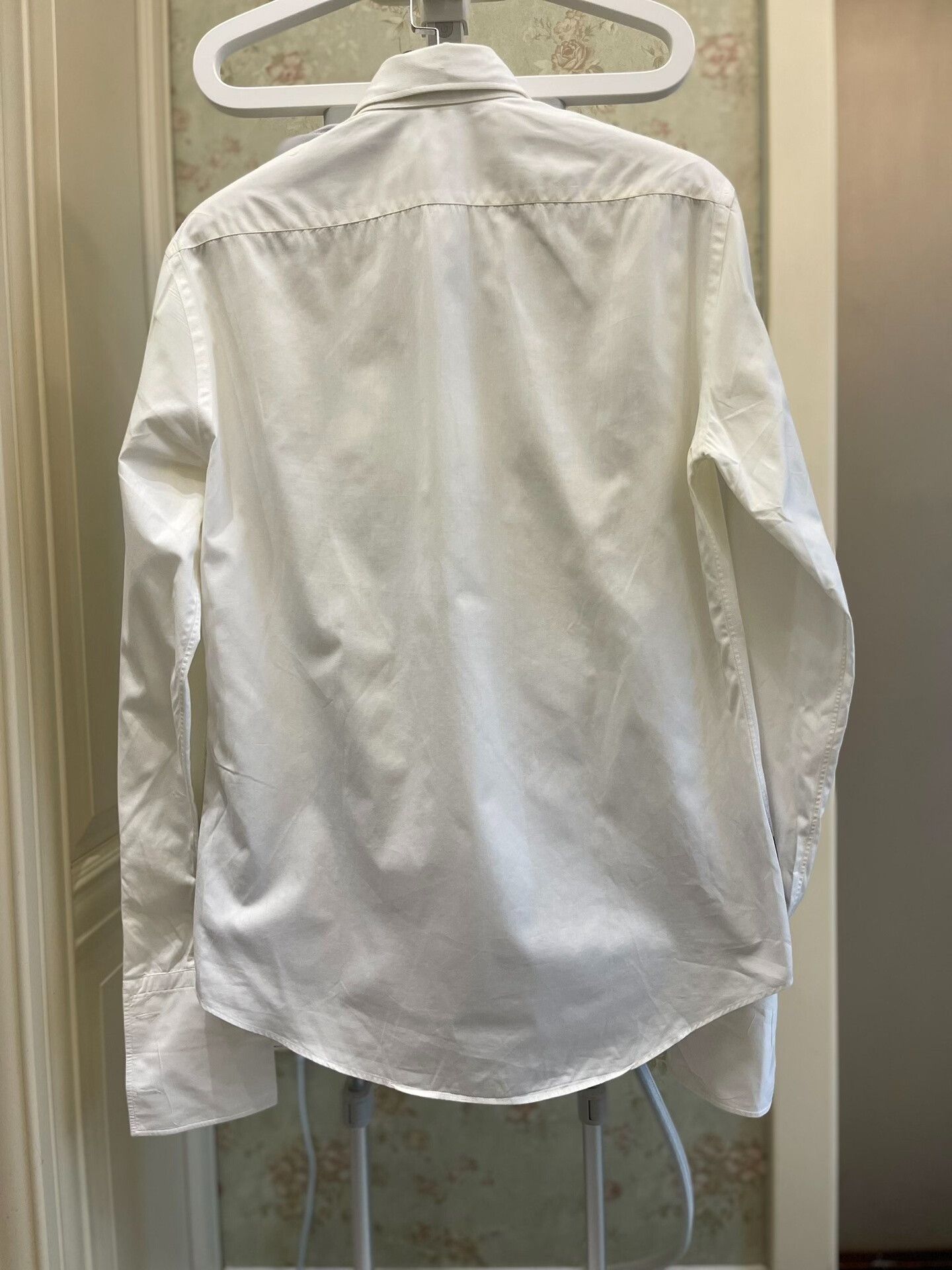 Alexander McQueen Alexander McQueen 2014 White Long Sleeve Shirt Size US XL / EU 56 / 4 - 2 Thumbnail