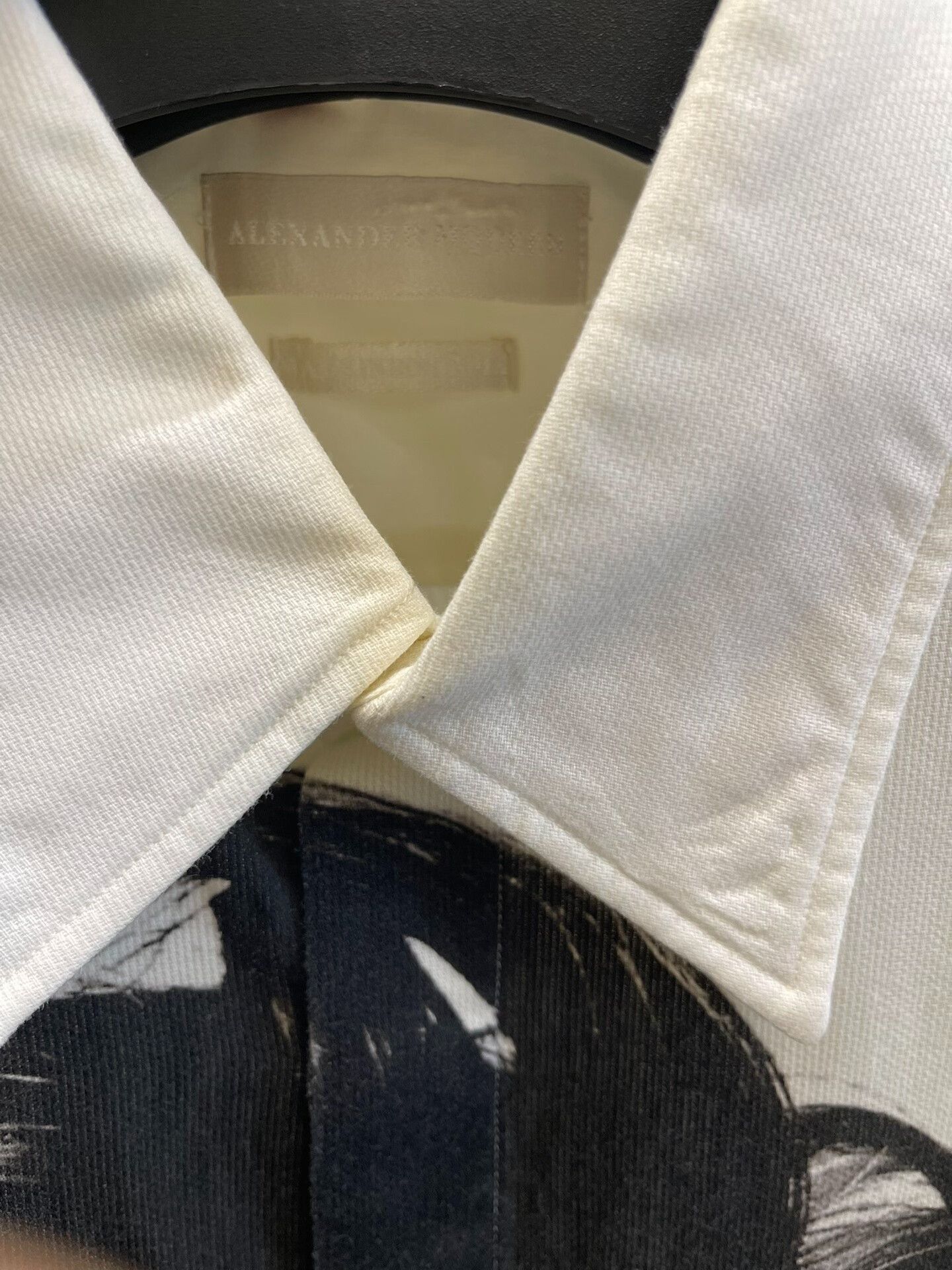 Alexander McQueen Alexander McQueen 2014 White Long Sleeve Shirt Size US XL / EU 56 / 4 - 4 Thumbnail
