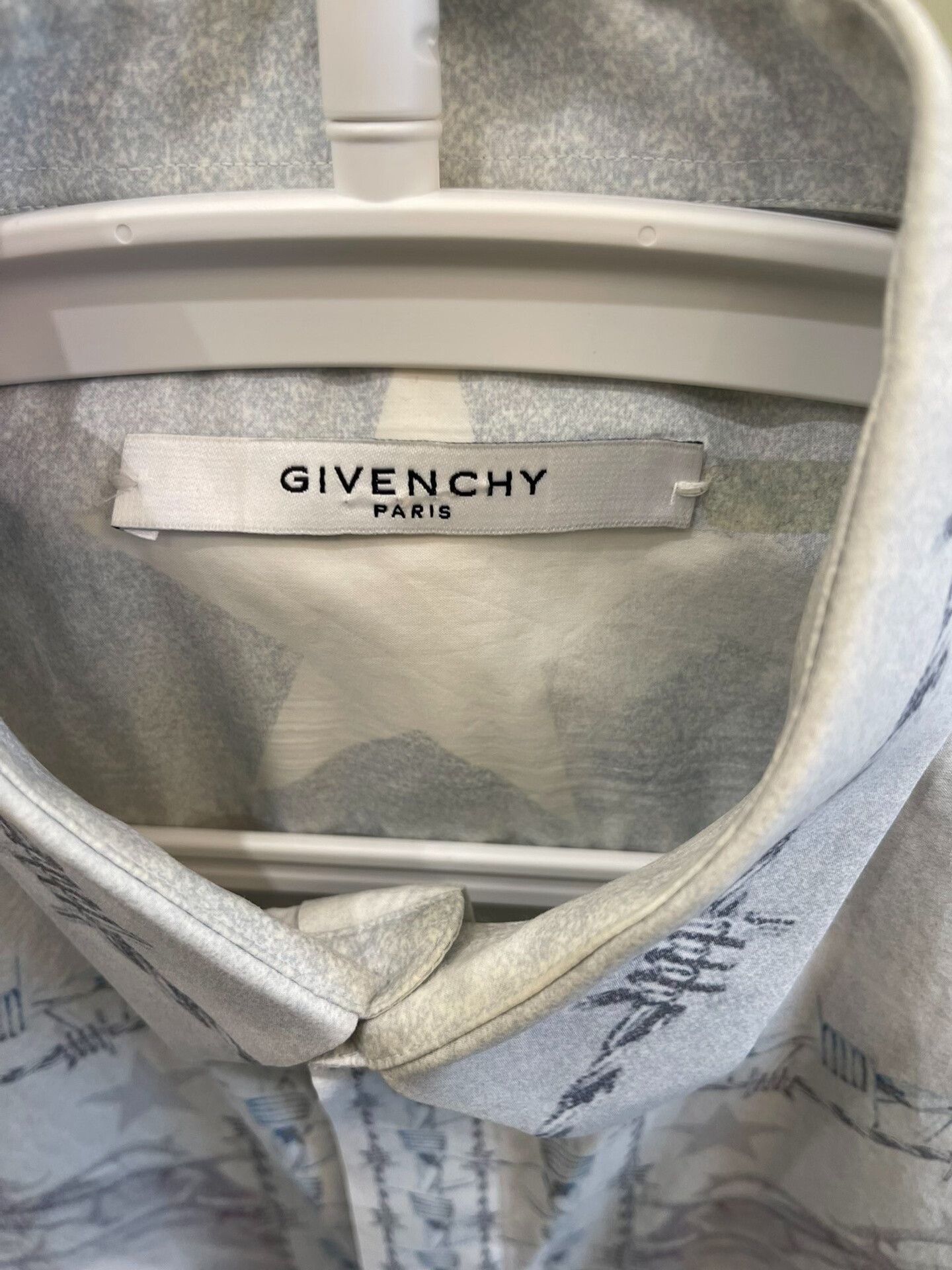 Givenchy Givenchy Religious Shirt 16ss Size 41 Size US M / EU 48-50 / 2 - 5 Thumbnail