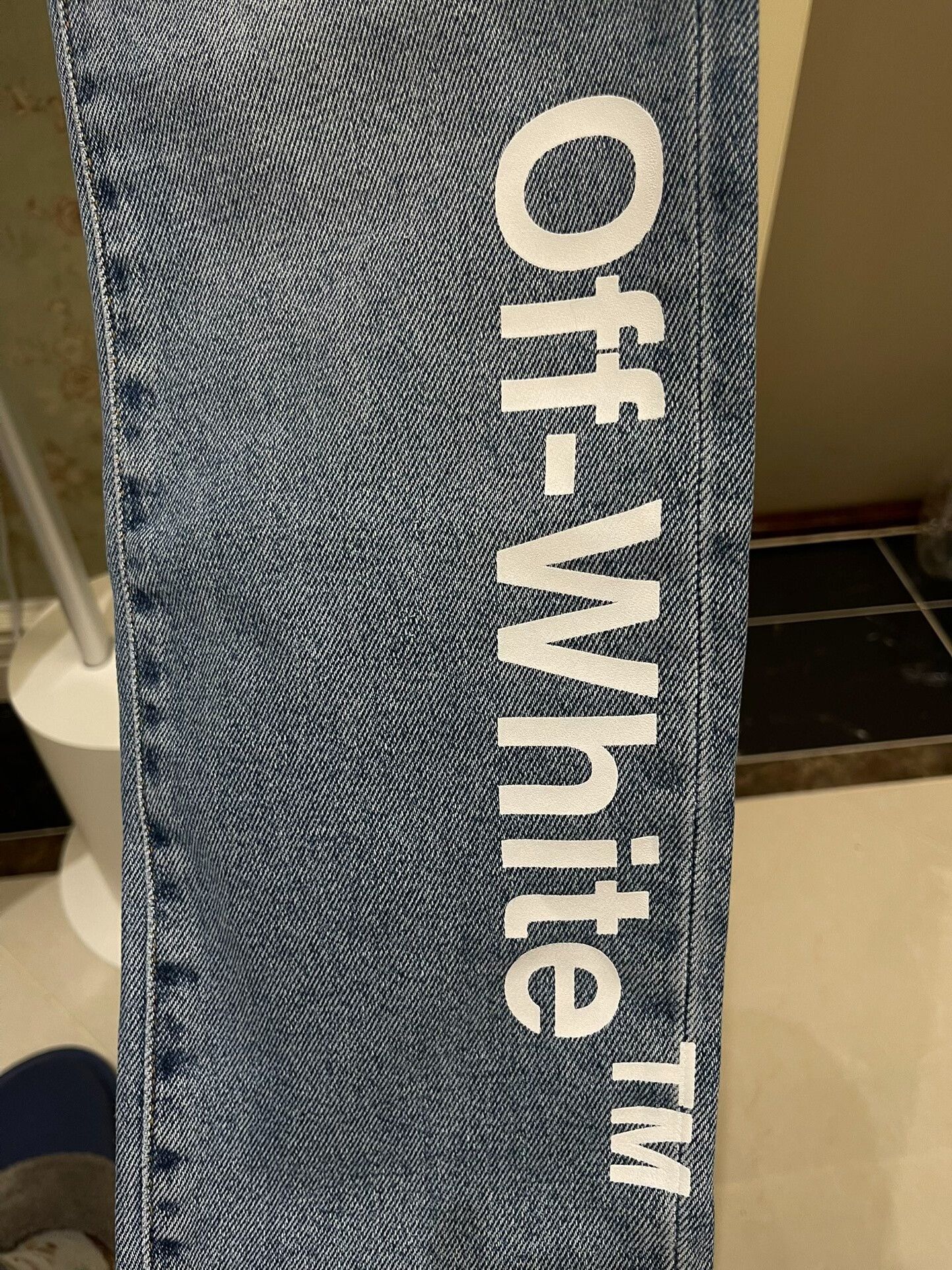 Off-White Off-White Classic Denim Jeans in Light Blue Size US 32 / EU 48 - 5 Thumbnail