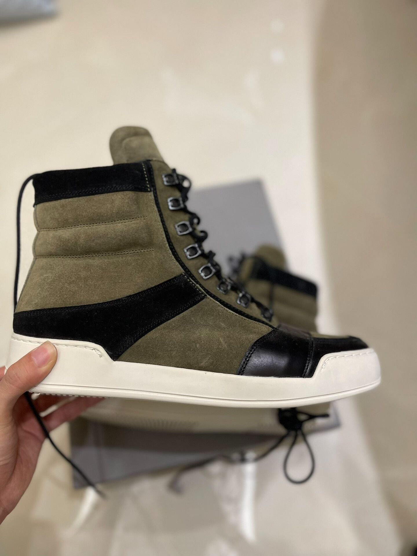 Balmain Balmain x H&M High-Top Sneakers Size US 10 / EU 43 - 2 Thumbnail