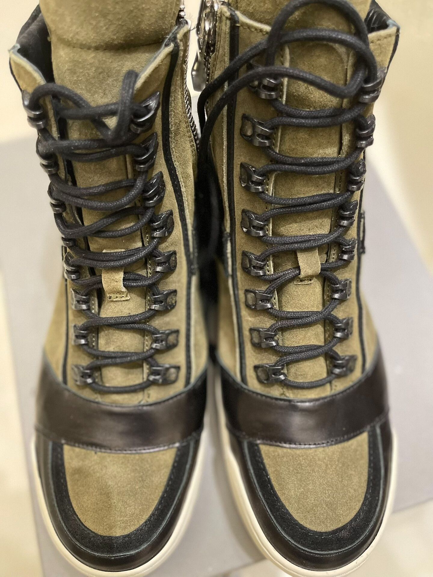 Balmain Balmain x H&M High-Top Sneakers Size US 10 / EU 43 - 3 Thumbnail