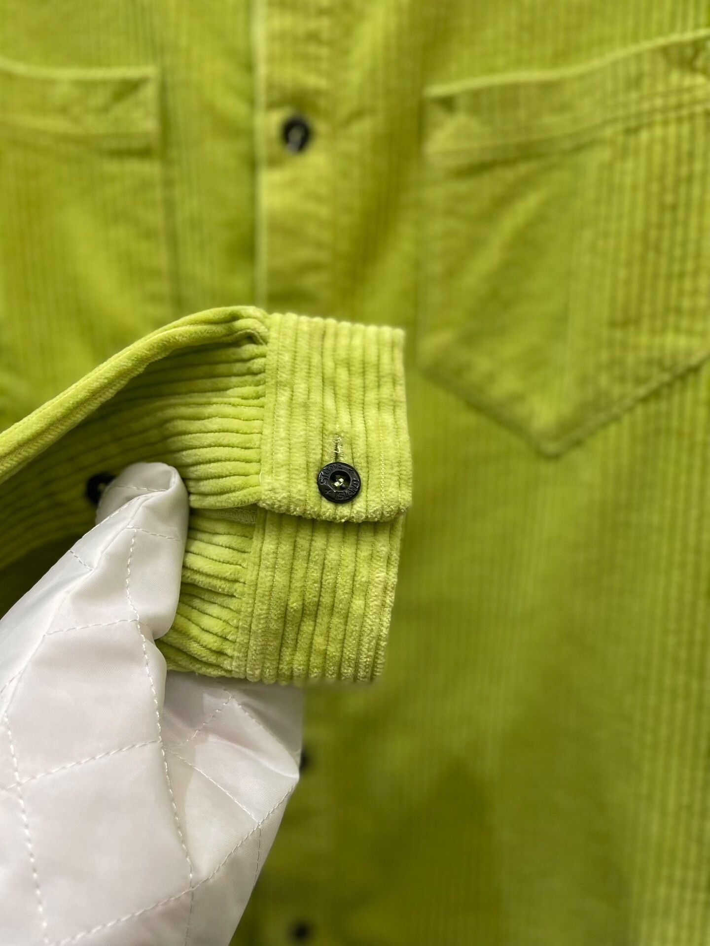 Stone Island Stone Island Corduroy Shirt Jacket Size US XL / EU 56 / 4 - 5 Thumbnail