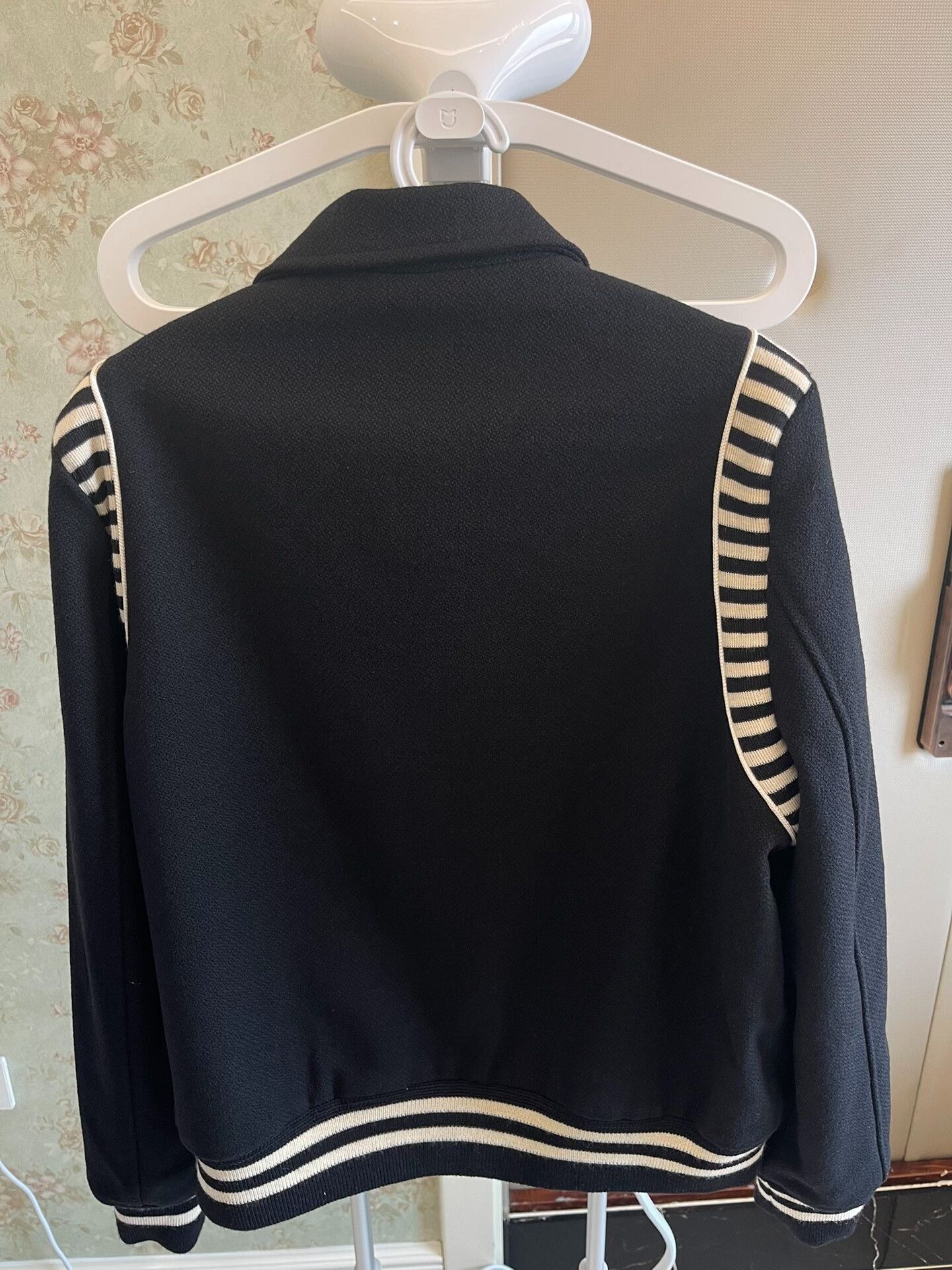 Saint Laurent Paris Saint Laurent Black Zebra Print Baseball Jacket Size US L / EU 52-54 / 3 - 2 Thumbnail