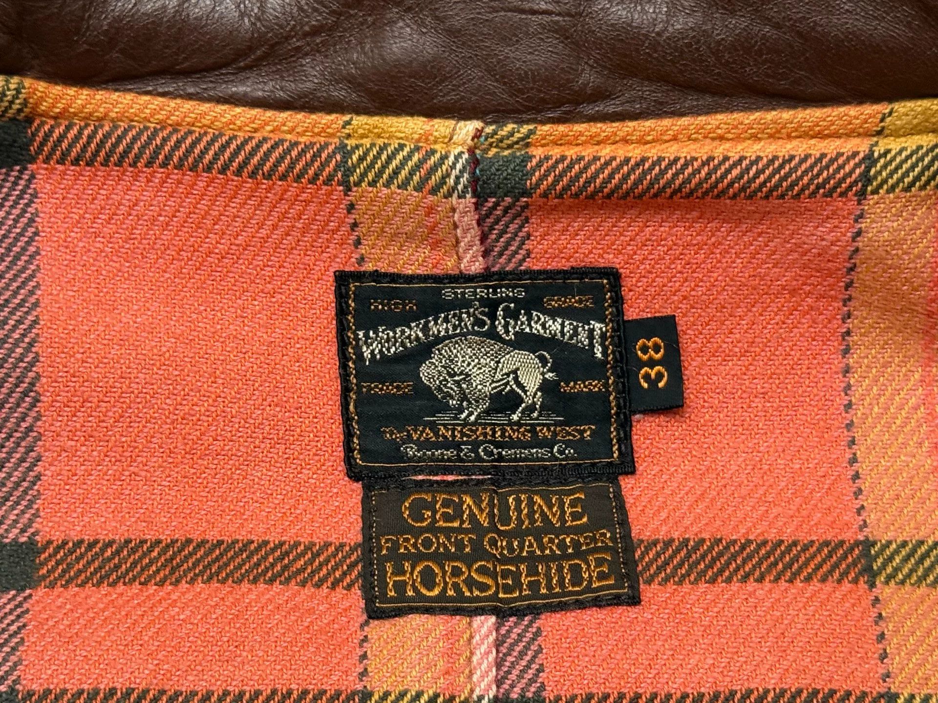 Freewheelers Freewheelers Four Corners Brown Leather Jacket Size US M / EU 48-50 / 2 - 6 Thumbnail
