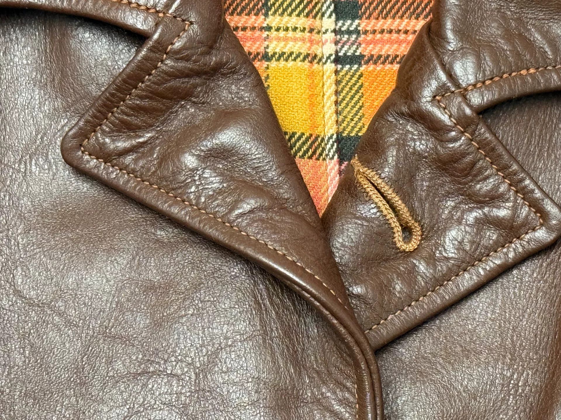 Freewheelers Freewheelers Four Corners Brown Leather Jacket Size US M / EU 48-50 / 2 - 2 Thumbnail