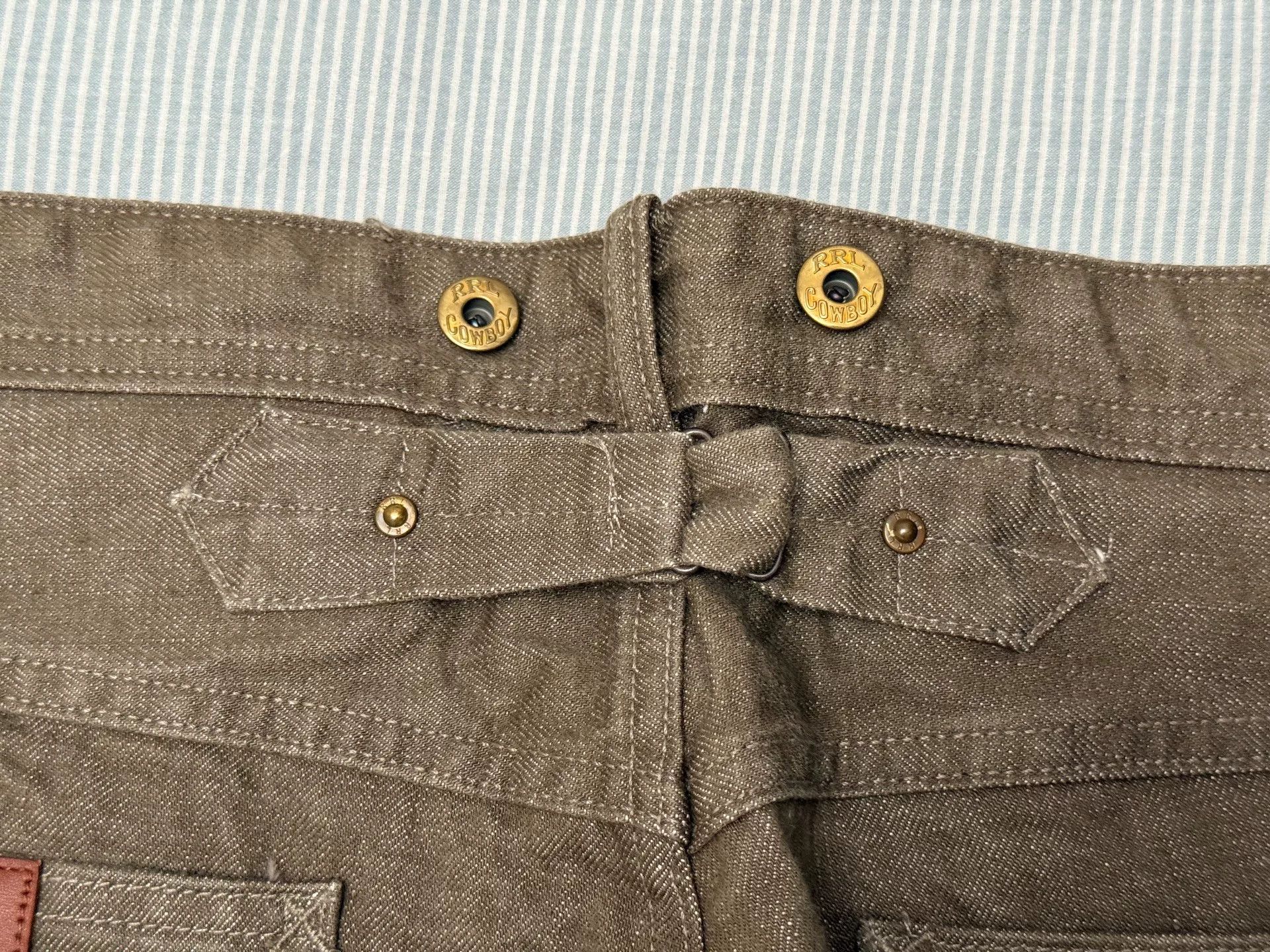 RRL Ralph Lauren RRL Limited Edition Denim Jeans Size 36x34 Size US 36 / EU 52 - 5 Thumbnail