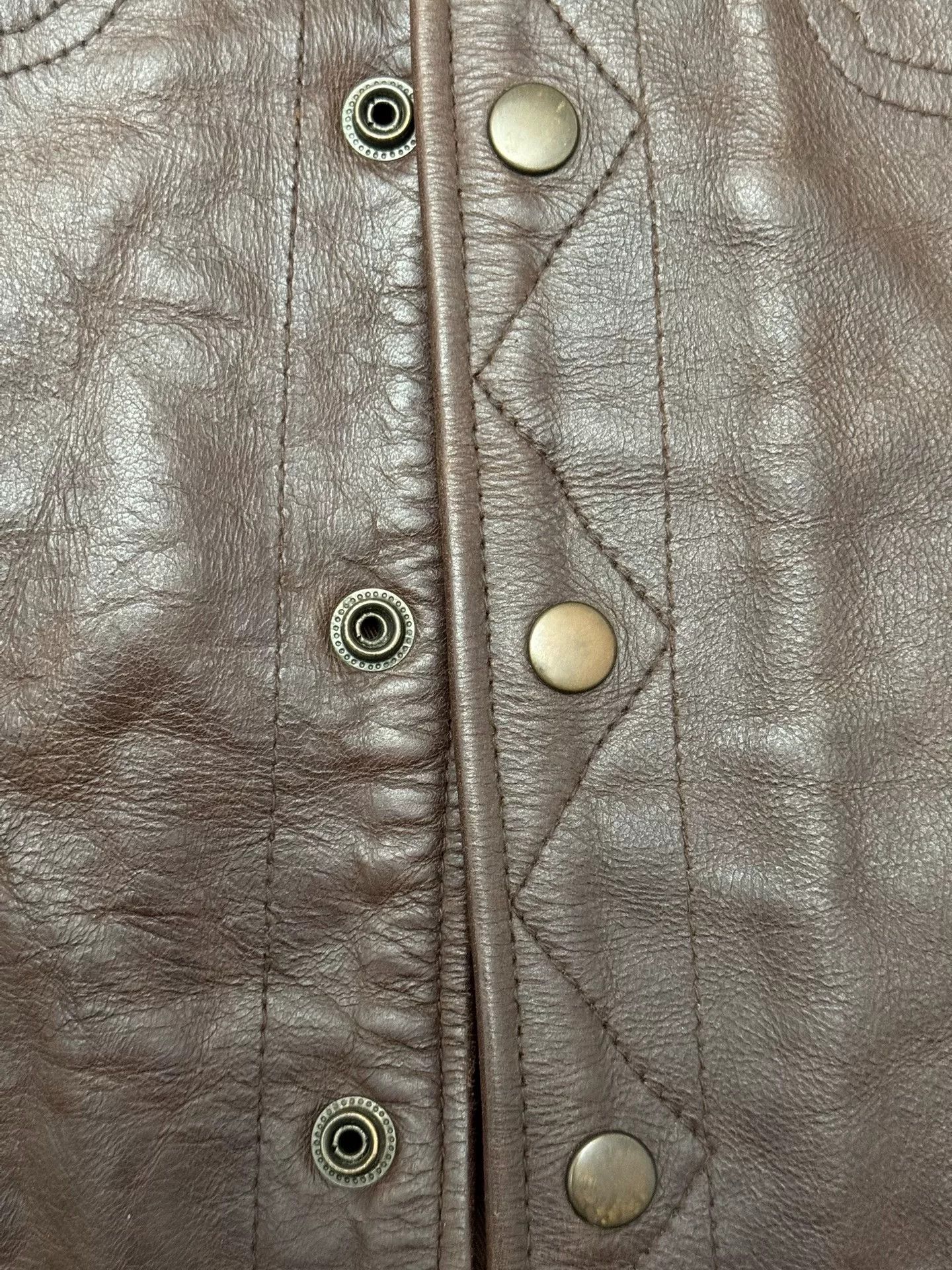 RRL Ralph Lauren Wild Turkey Collaboration Gambler Leather Jacket Size US M / EU 48-50 / 2 - 2 Thumbnail