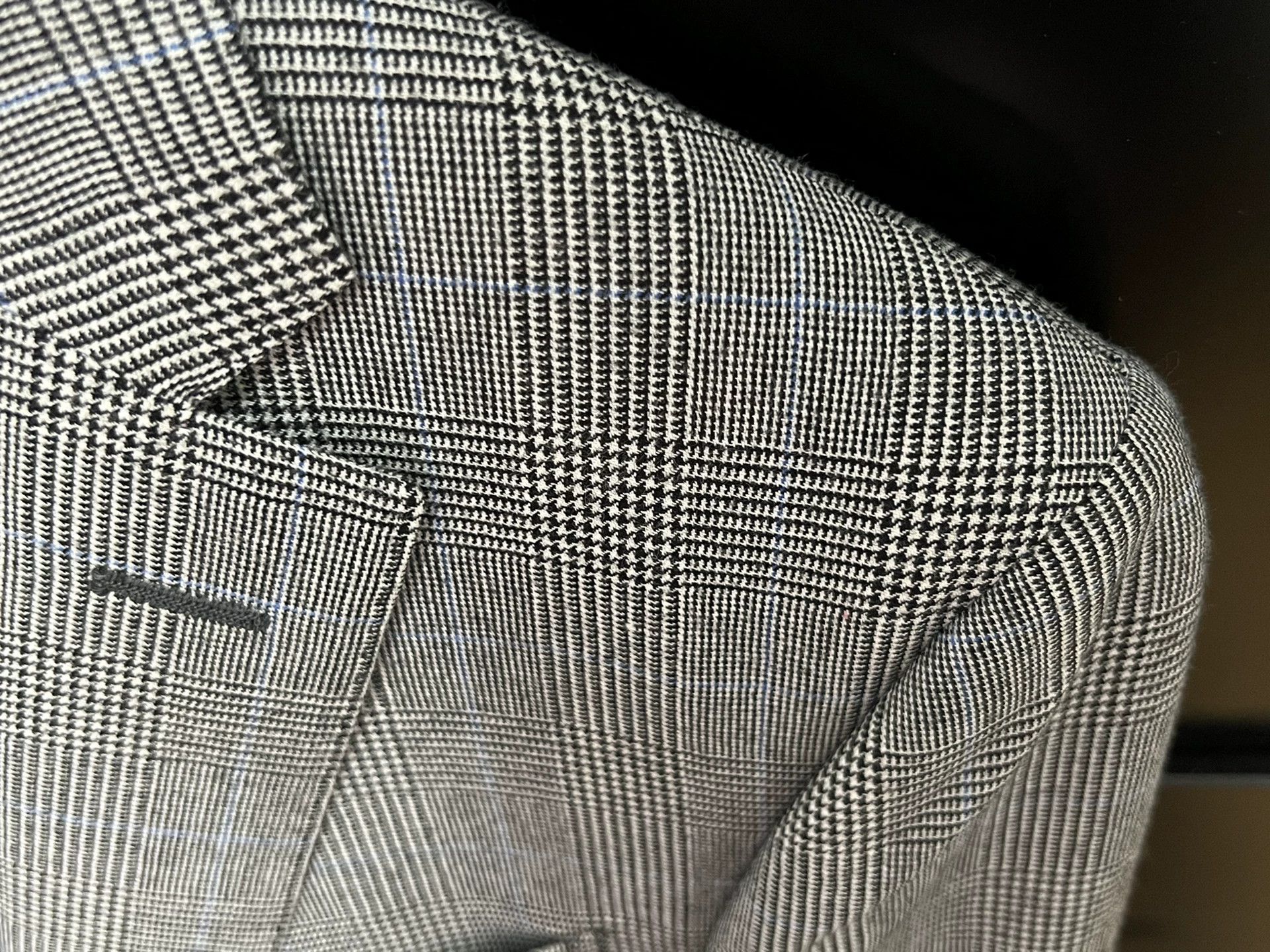 Chester Barrie Gray Prince of Wales Two-Piece Suit Size US M / EU 48-50 / 2 - 6 Thumbnail
