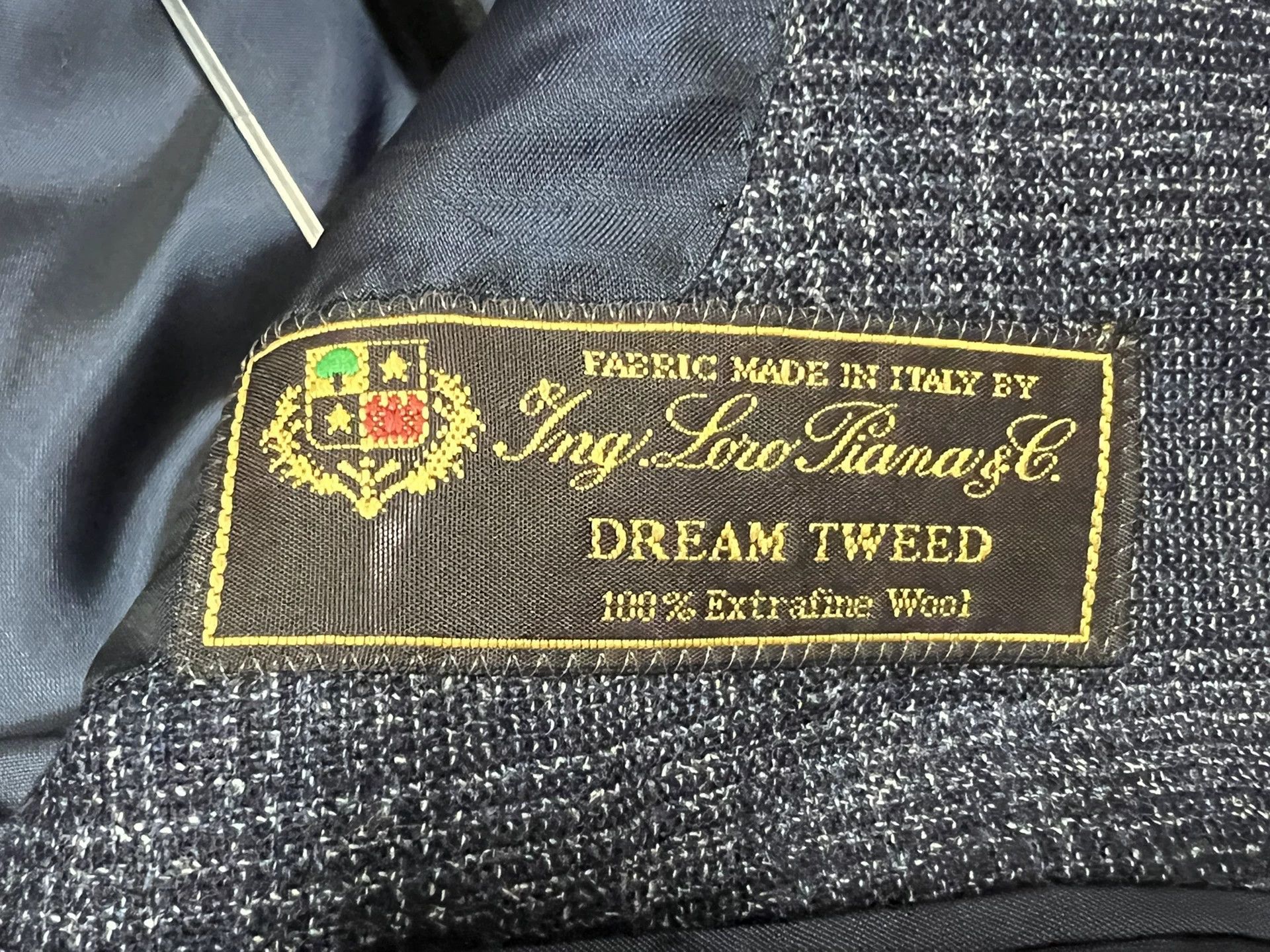 Chester Barrie Chester Barrie Blue Prince of Wales Jacket Size US M / EU 48-50 / 2 - 5 Thumbnail