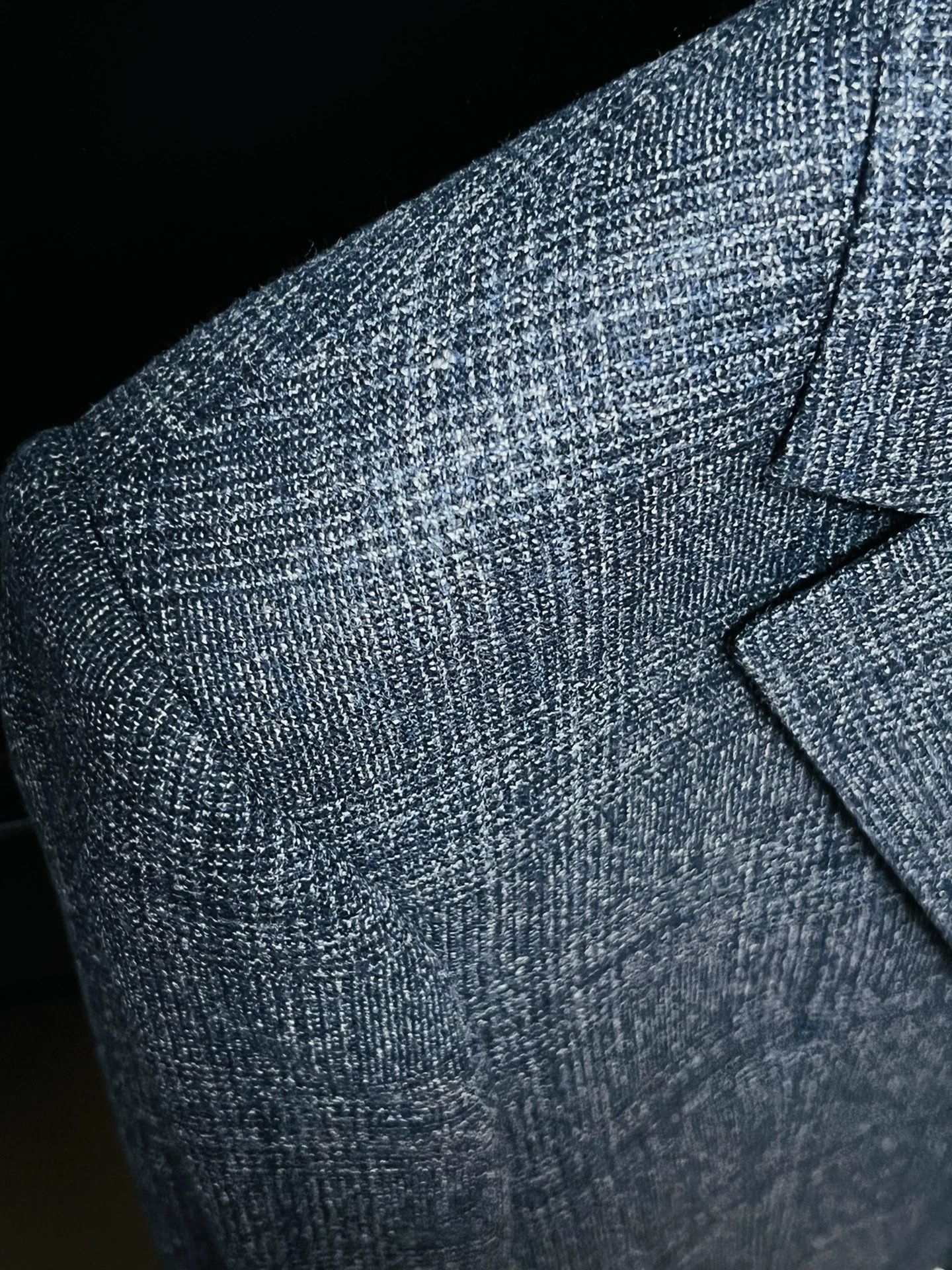 Chester Barrie Chester Barrie Blue Prince of Wales Jacket Size US M / EU 48-50 / 2 - 2 Thumbnail