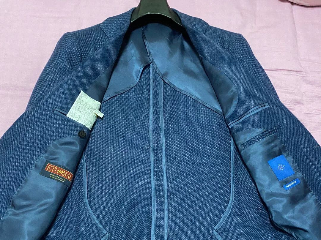 Suitsupply Blue Wool-Blend Suit by Suitsupply Size US S / EU 44-46 / 1 - 2 Thumbnail