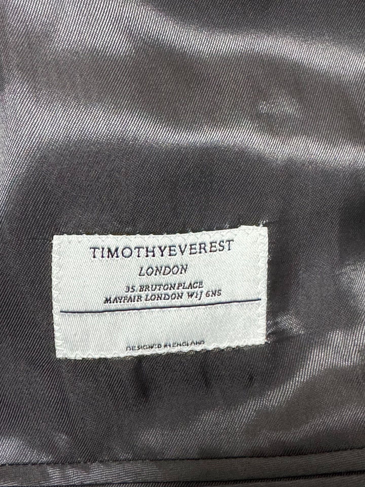 Timothy Everest Navy Chalk Stripe Suit by Timothy Everest Size US M / EU 48-50 / 2 - 3 Thumbnail