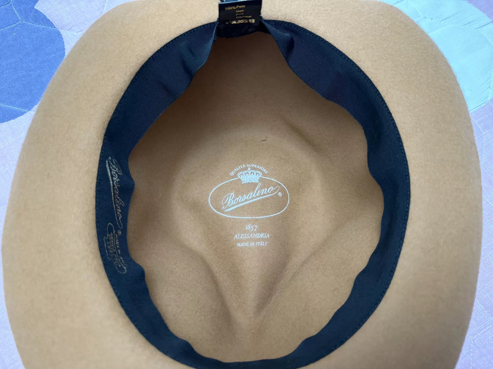 Borsalino Borsalino Alessandria Lightweight Fedora Hat Size ONE SIZE - 2 Thumbnail