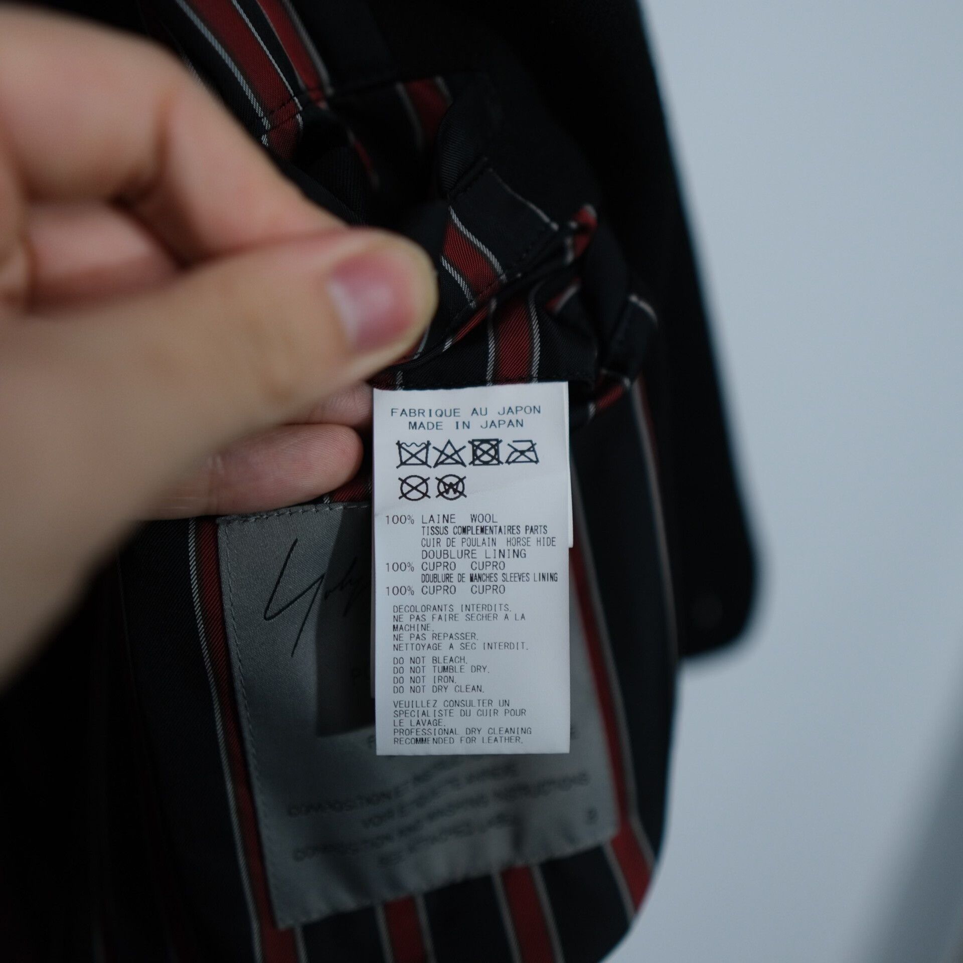 Yohji Yamamoto Yohji Yamamoto Red Tail Coat Size US M / EU 48-50 / 2 - 8 Thumbnail
