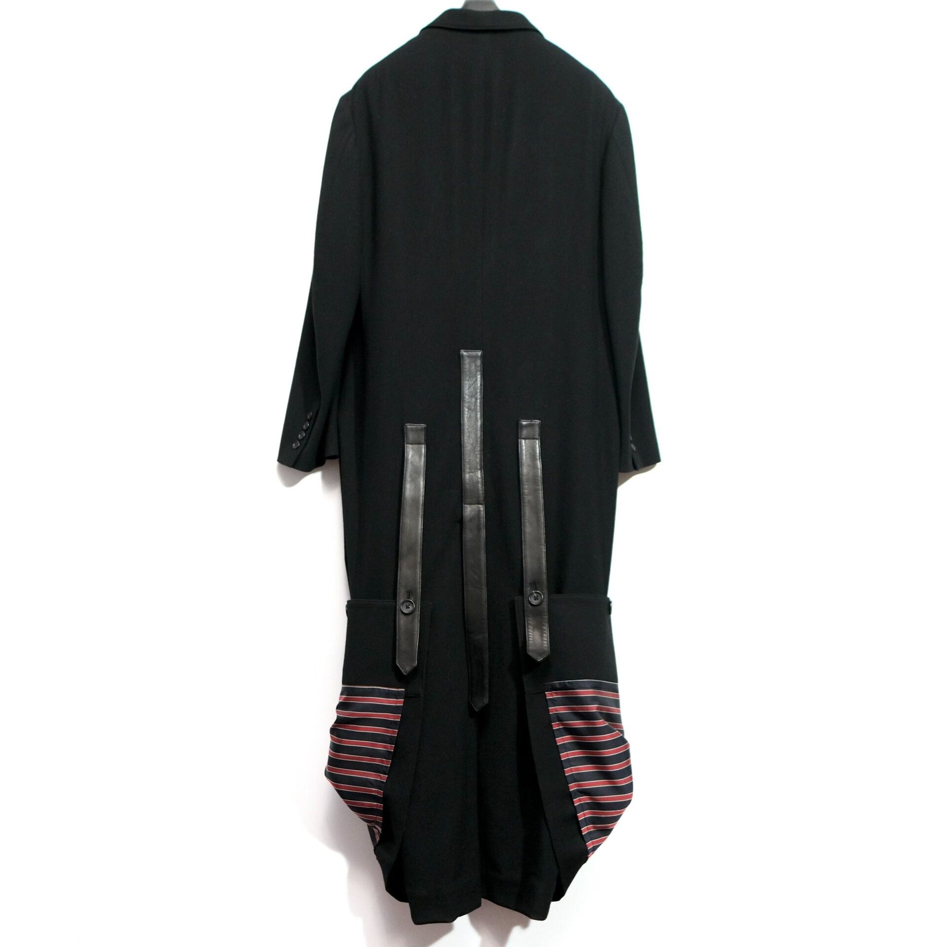 Yohji Yamamoto Yohji Yamamoto Red Tail Coat Size US M / EU 48-50 / 2 - 2 Thumbnail