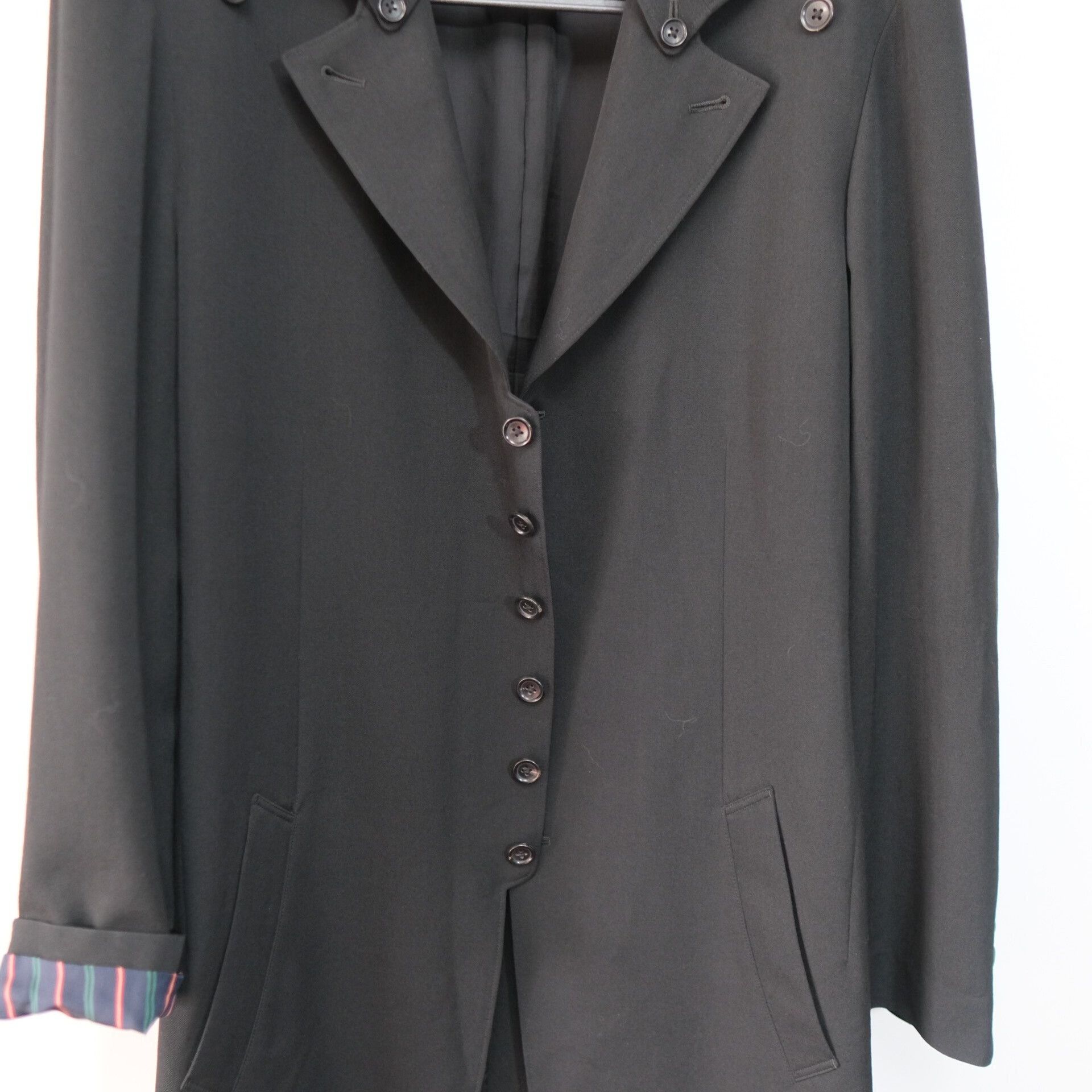 Yohji Yamamoto Yohji Yamamoto Tailcoat for Fall/Winter 2022 Size US L / EU 52-54 / 3 - 7 Thumbnail