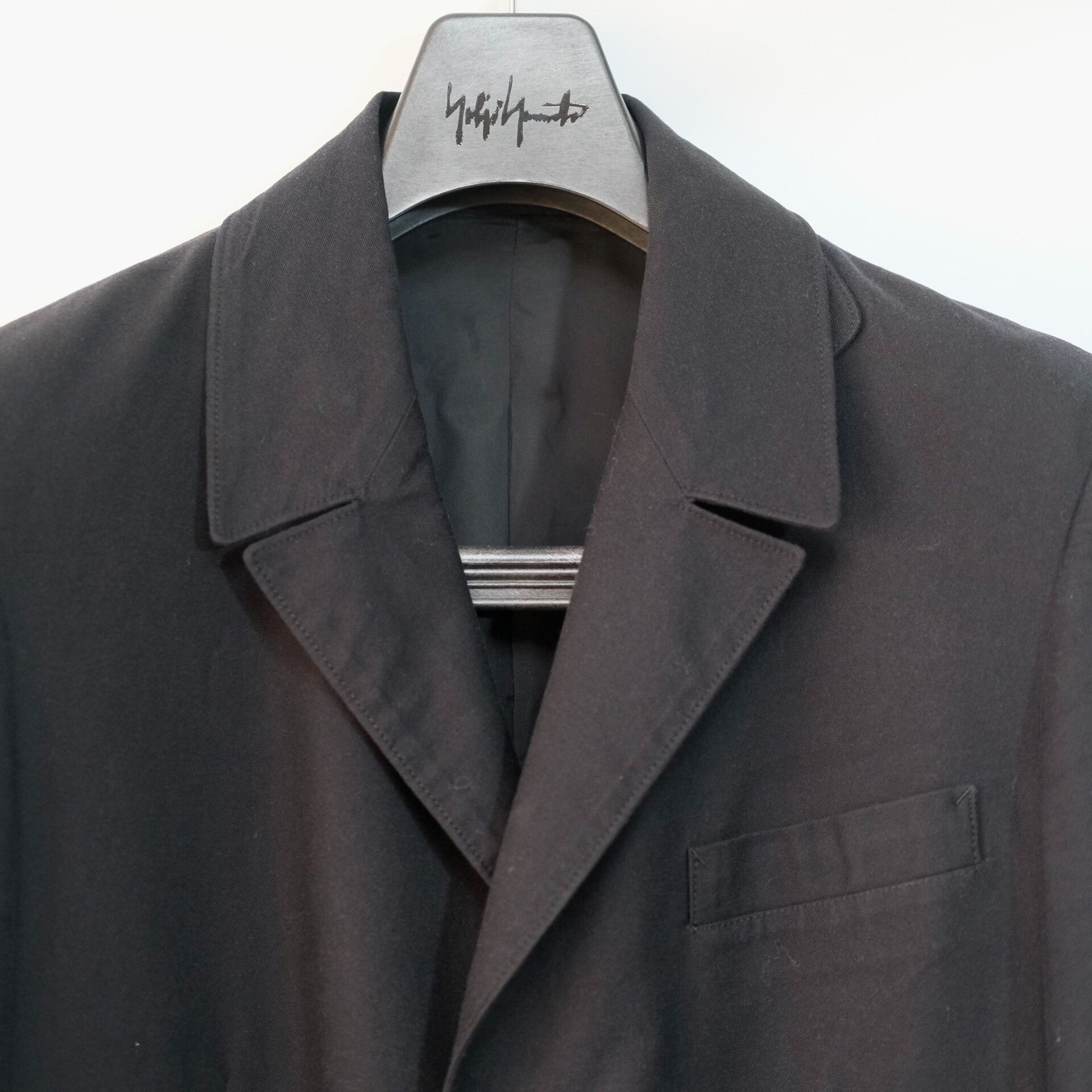 Yohji Yamamoto YOHJI YAMAMOTO Black Doctor Jacket Size US S / EU 44-46 / 1 - 4 Thumbnail