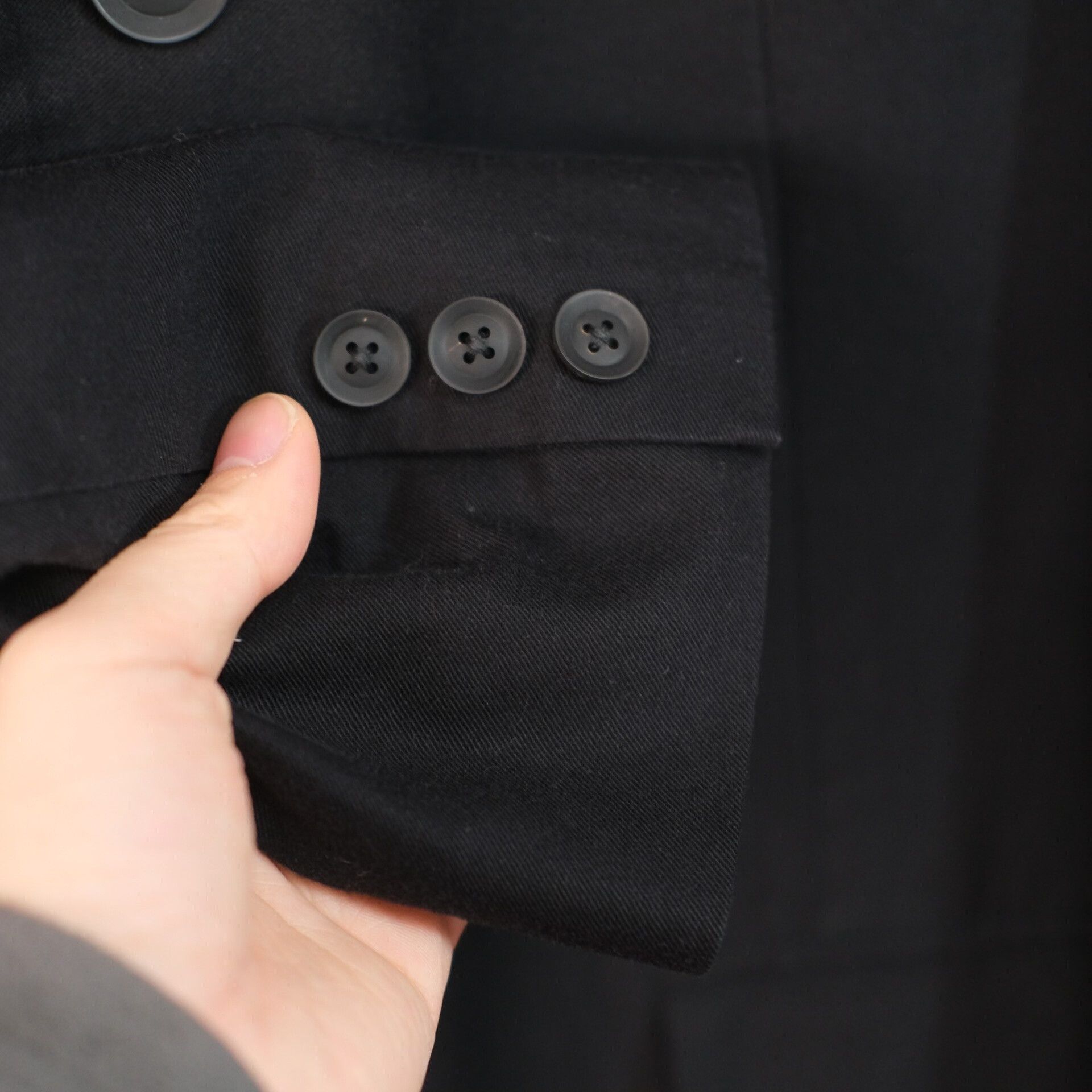 Yohji Yamamoto YOHJI YAMAMOTO Black Doctor Jacket Size US S / EU 44-46 / 1 - 6 Thumbnail