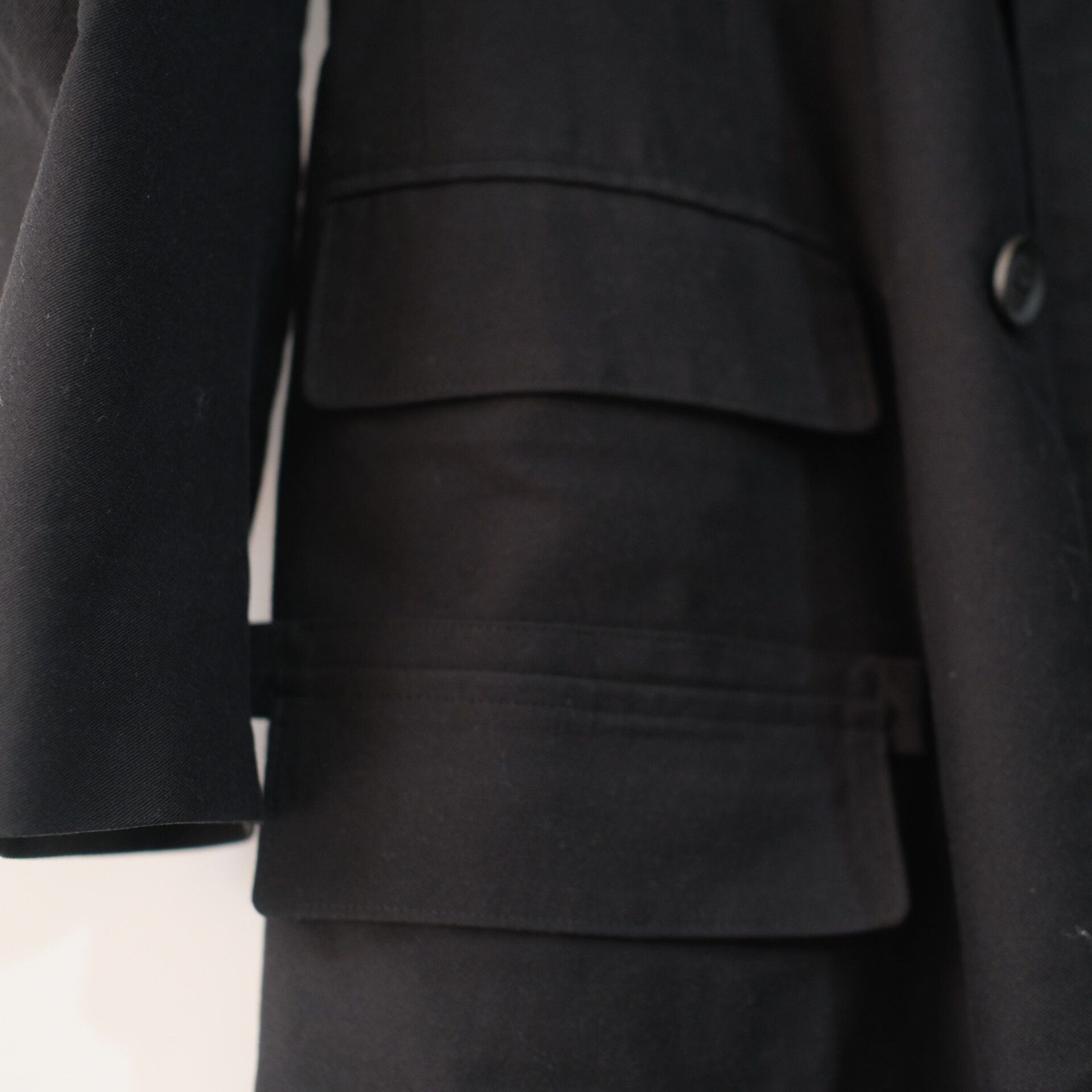 Yohji Yamamoto YOHJI YAMAMOTO Black Doctor Jacket Size US S / EU 44-46 / 1 - 9 Thumbnail