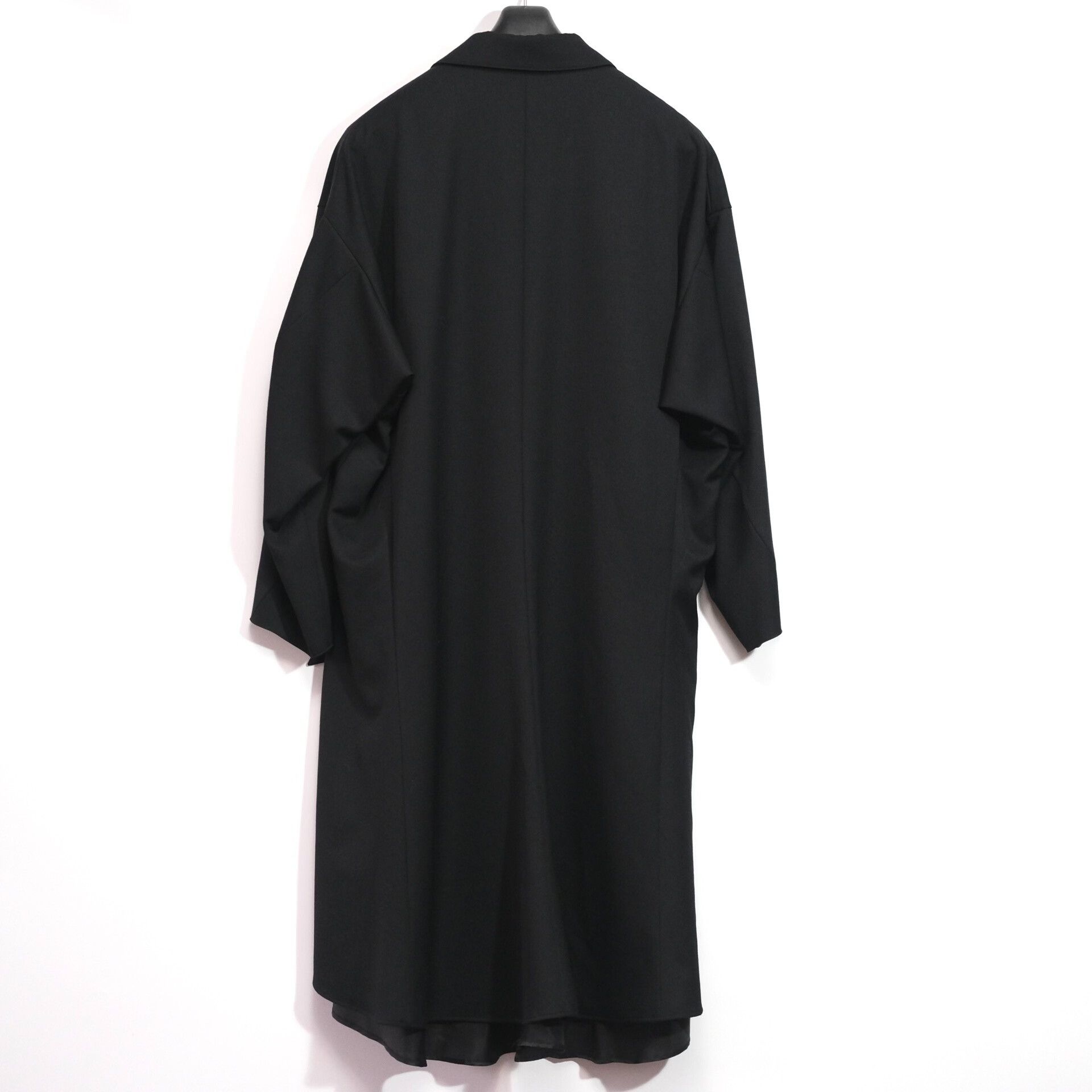 Sulvam Stylish Black Coat by Sulvam Size US M / EU 48-50 / 2 - 4 Thumbnail
