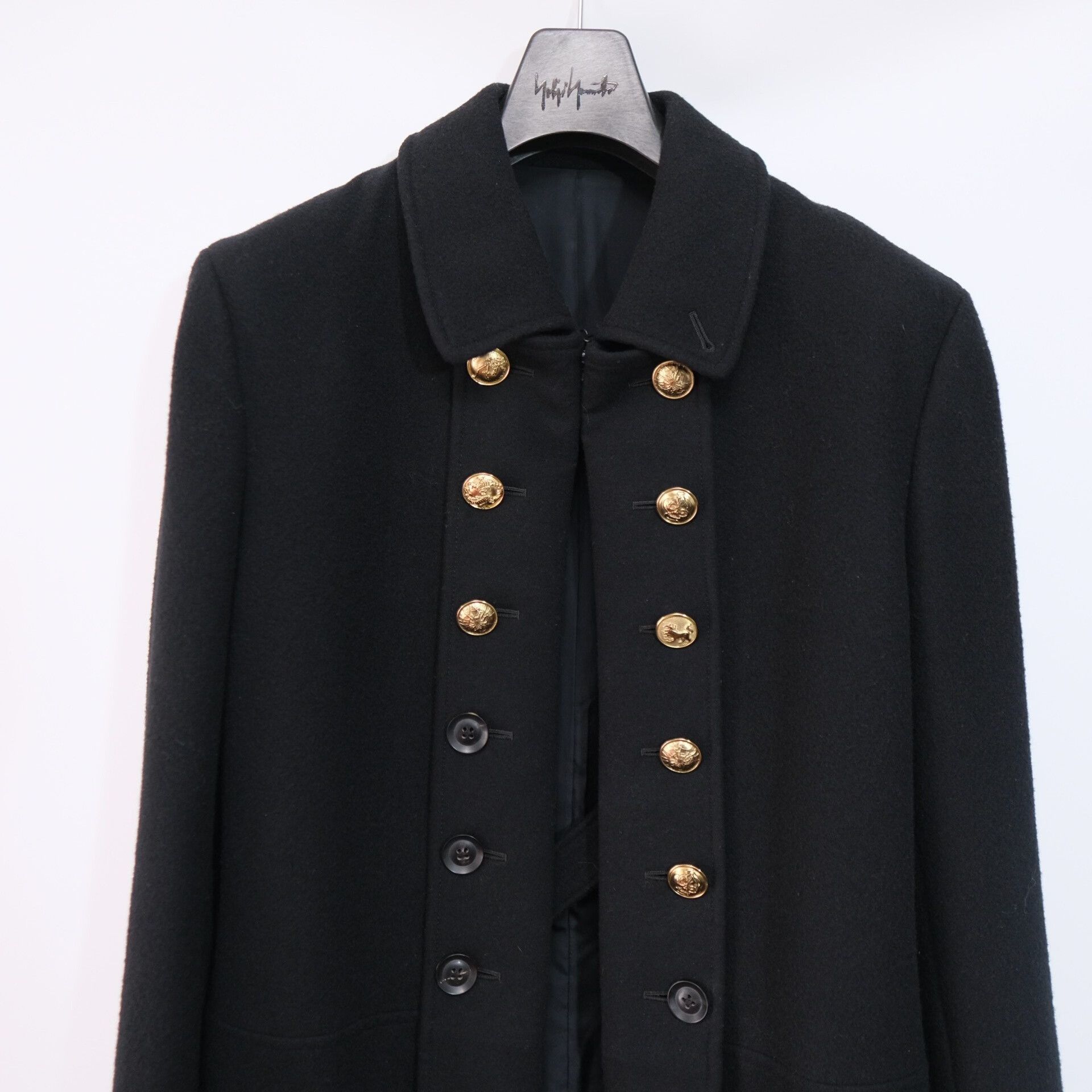 Yohji Yamamoto Yohji Yamamoto Napoleon Gold Button Coat Size US M / EU 48-50 / 2 - 6 Thumbnail