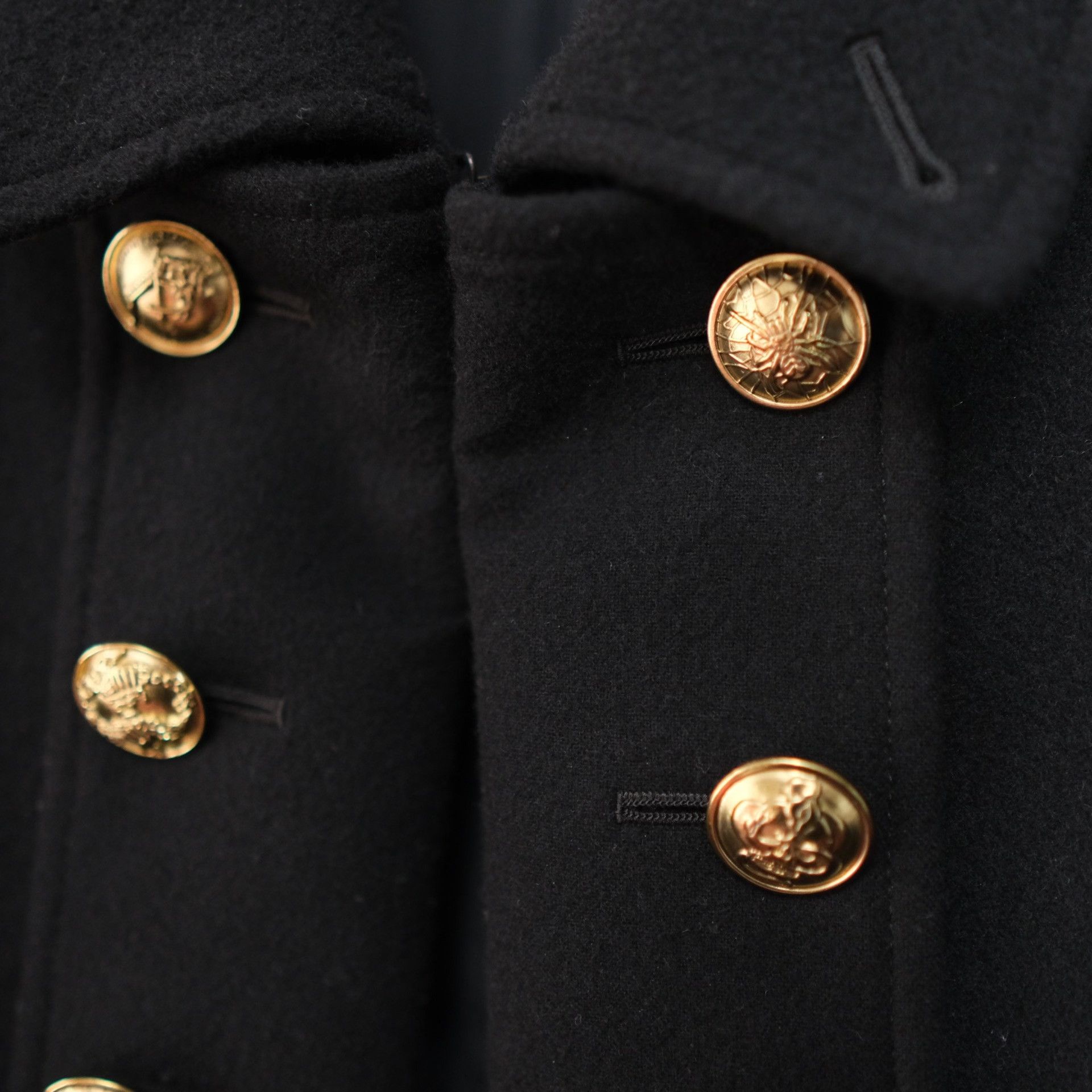 Yohji Yamamoto Yohji Yamamoto Napoleon Gold Button Coat Size US M / EU 48-50 / 2 - 3 Thumbnail