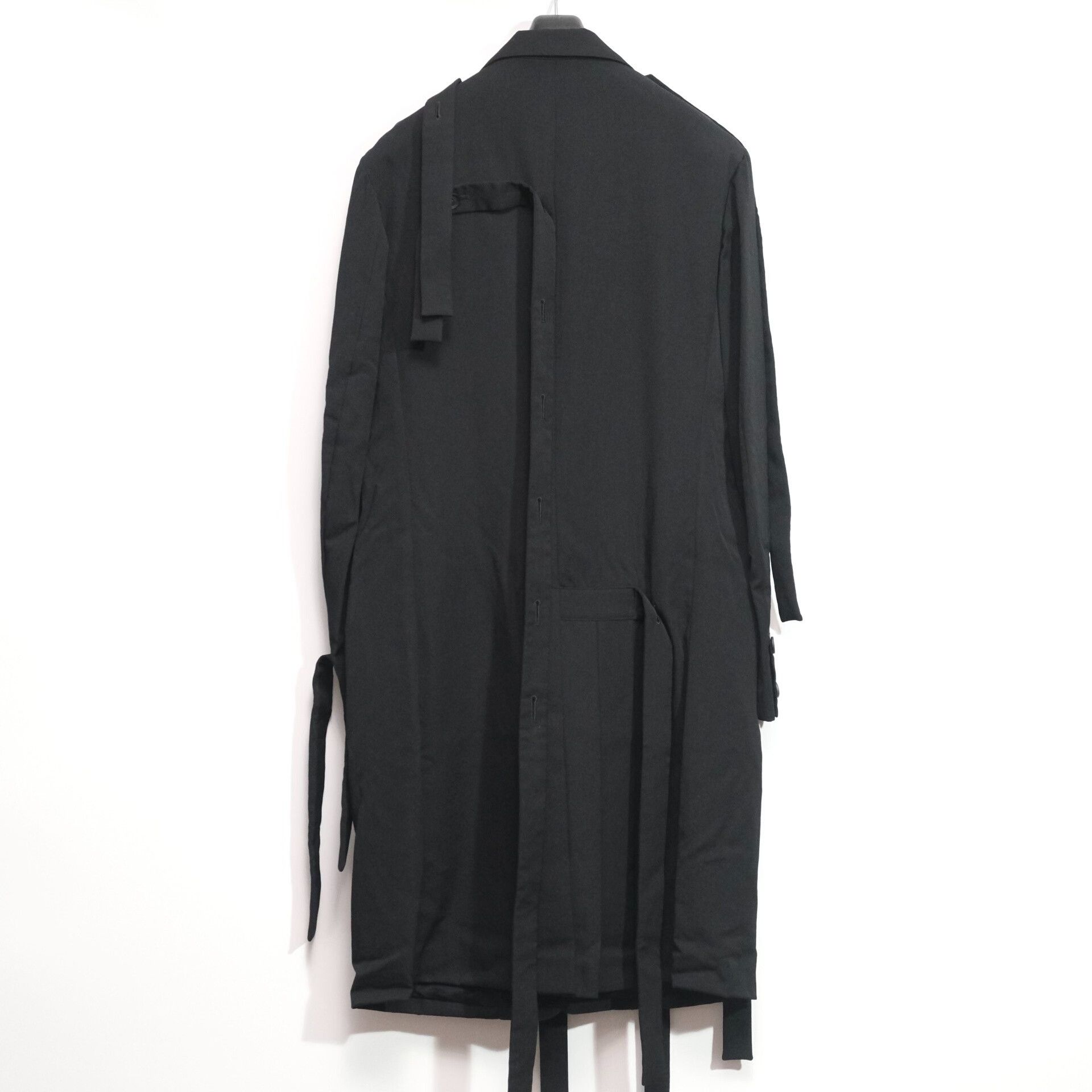 Yohji Yamamoto Yohji Yamamoto Long Coat with ribbons Size US M / EU 48-50 / 2 - 8 Thumbnail