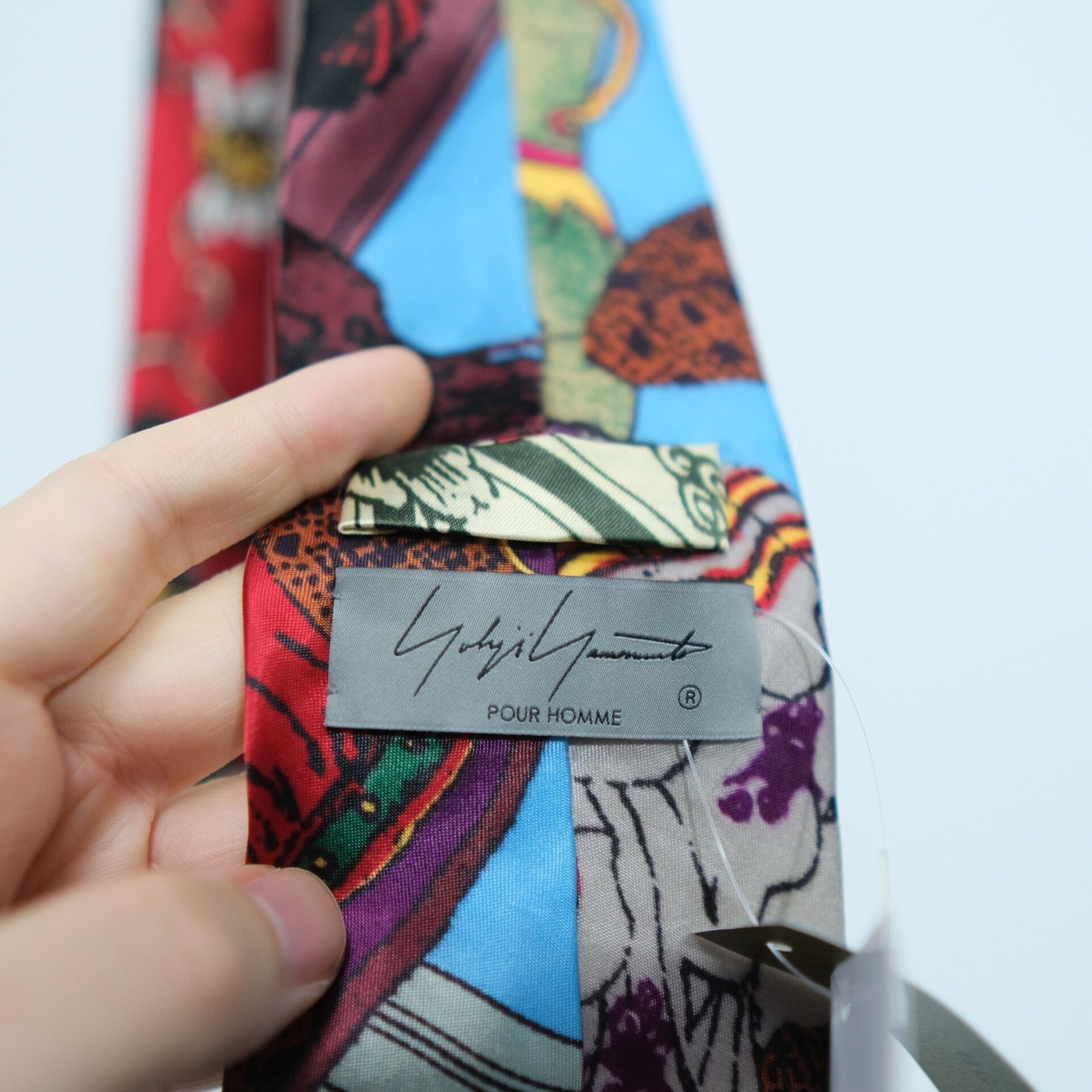Yohji Yamamoto Yohji Yamamoto Rei Kawakubo Tie Size ONE SIZE - 5 Thumbnail