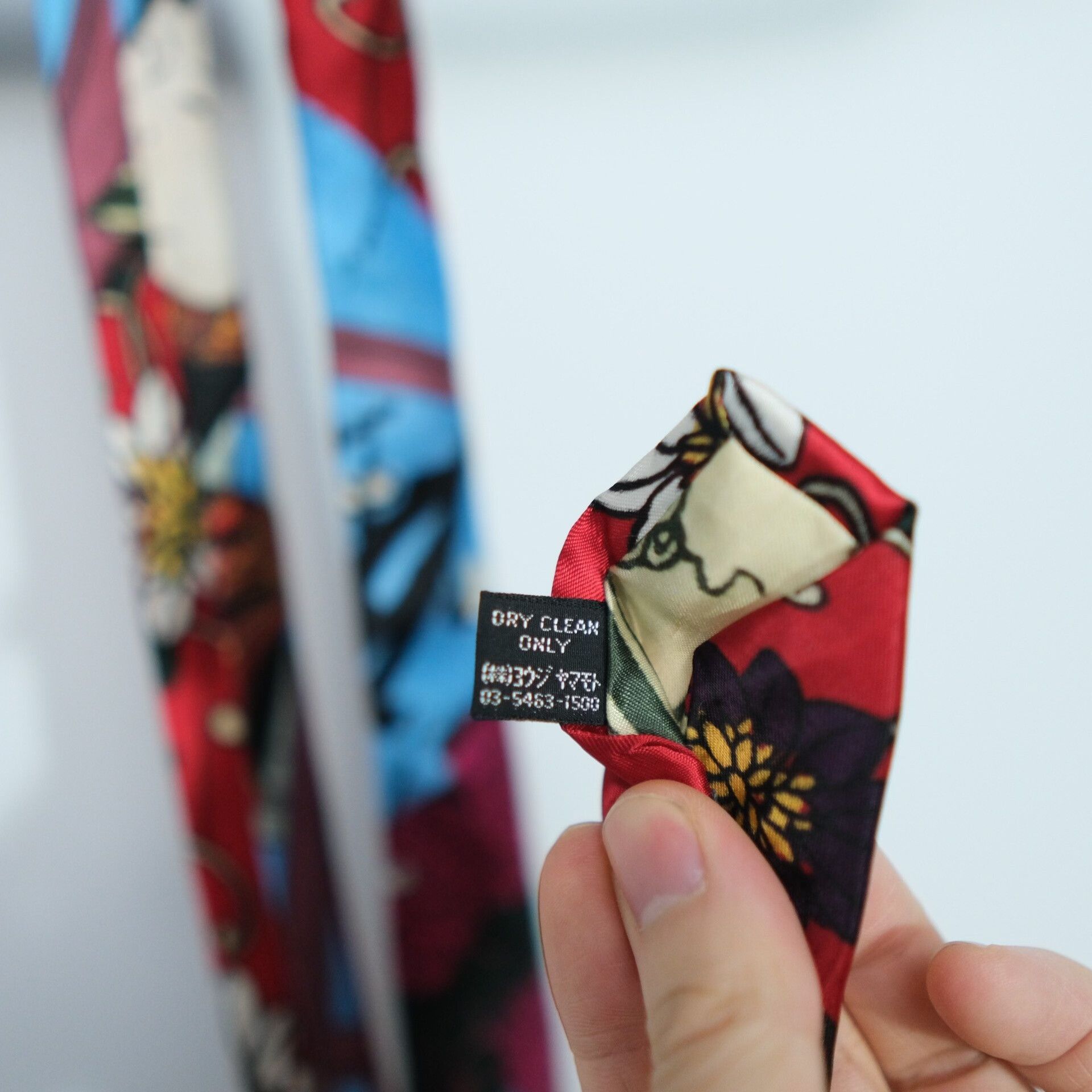 Yohji Yamamoto Yohji Yamamoto Rei Kawakubo Tie Size ONE SIZE - 8 Thumbnail