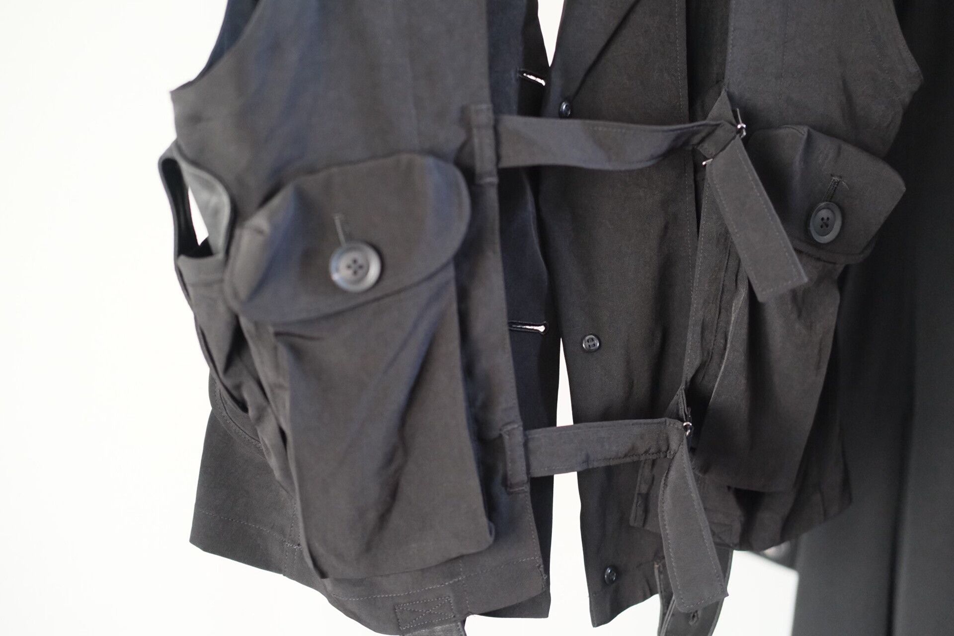Yohji Yamamoto Yohji Yamamoto Vest Suit Set Size US M / EU 48-50 / 2 - 8 Thumbnail