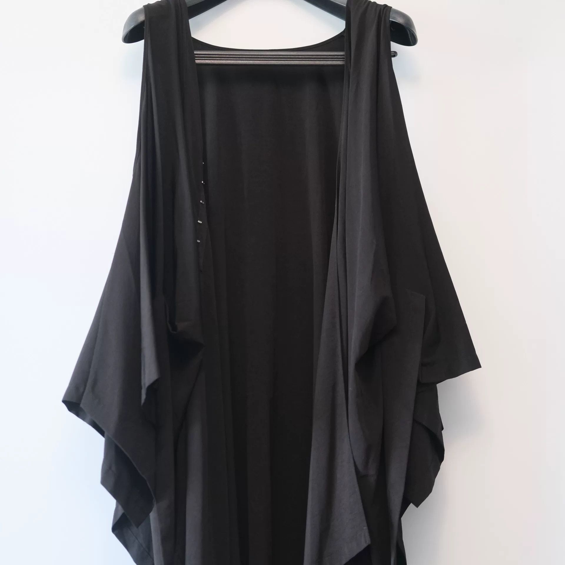 Yohji Yamamoto Yohji Yamamoto Women’s Black Cardigan Jacket Size M / US 6-8 / IT 42-44 - 5 Thumbnail