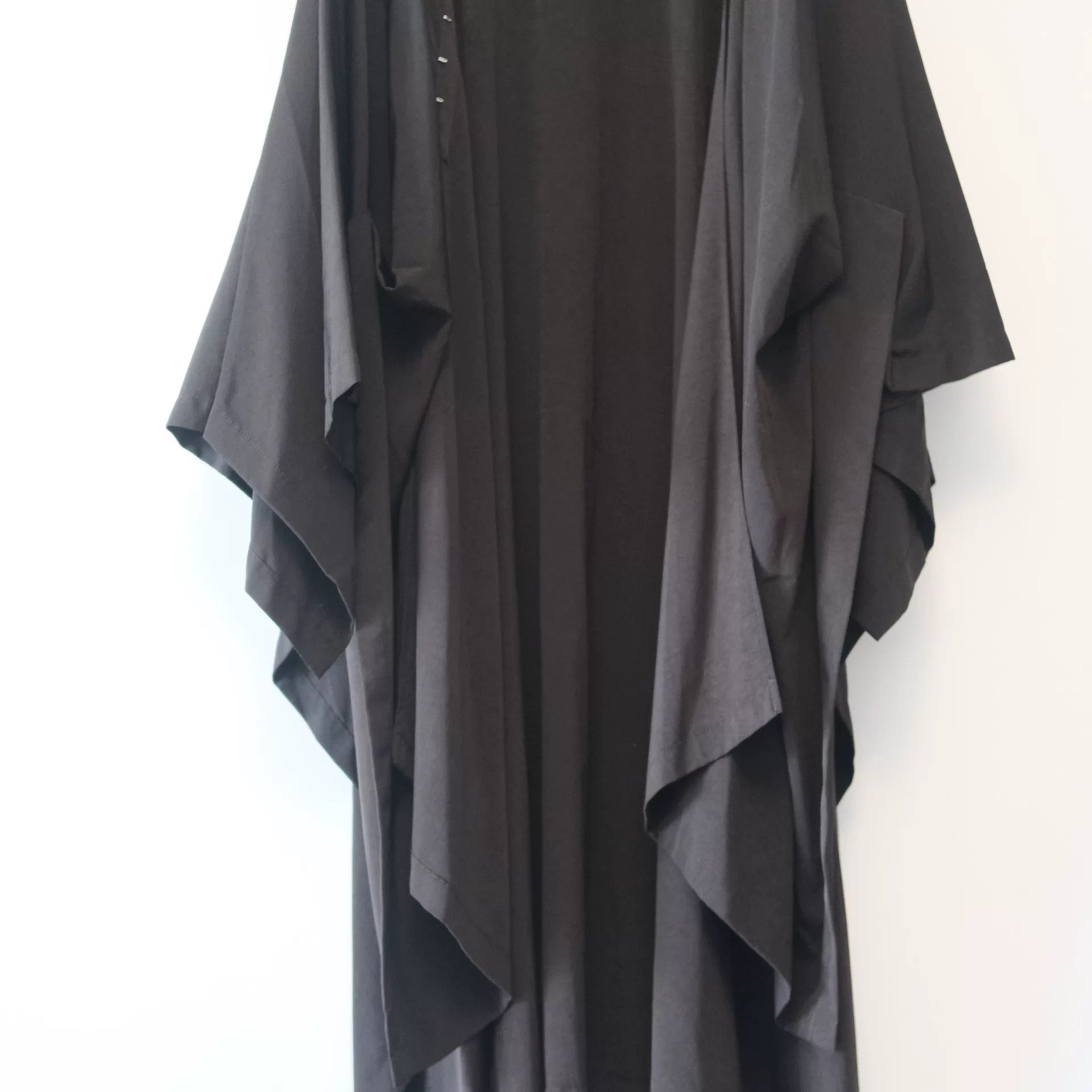 Yohji Yamamoto Yohji Yamamoto Women’s Black Cardigan Jacket Size M / US 6-8 / IT 42-44 - 6 Thumbnail