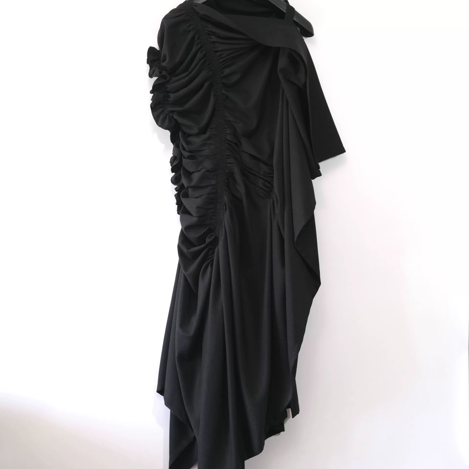 Yohji Yamamoto Stunning Yohji Yamamoto Black Dress Size M / US 6-8 / IT 42-44 - 6 Thumbnail