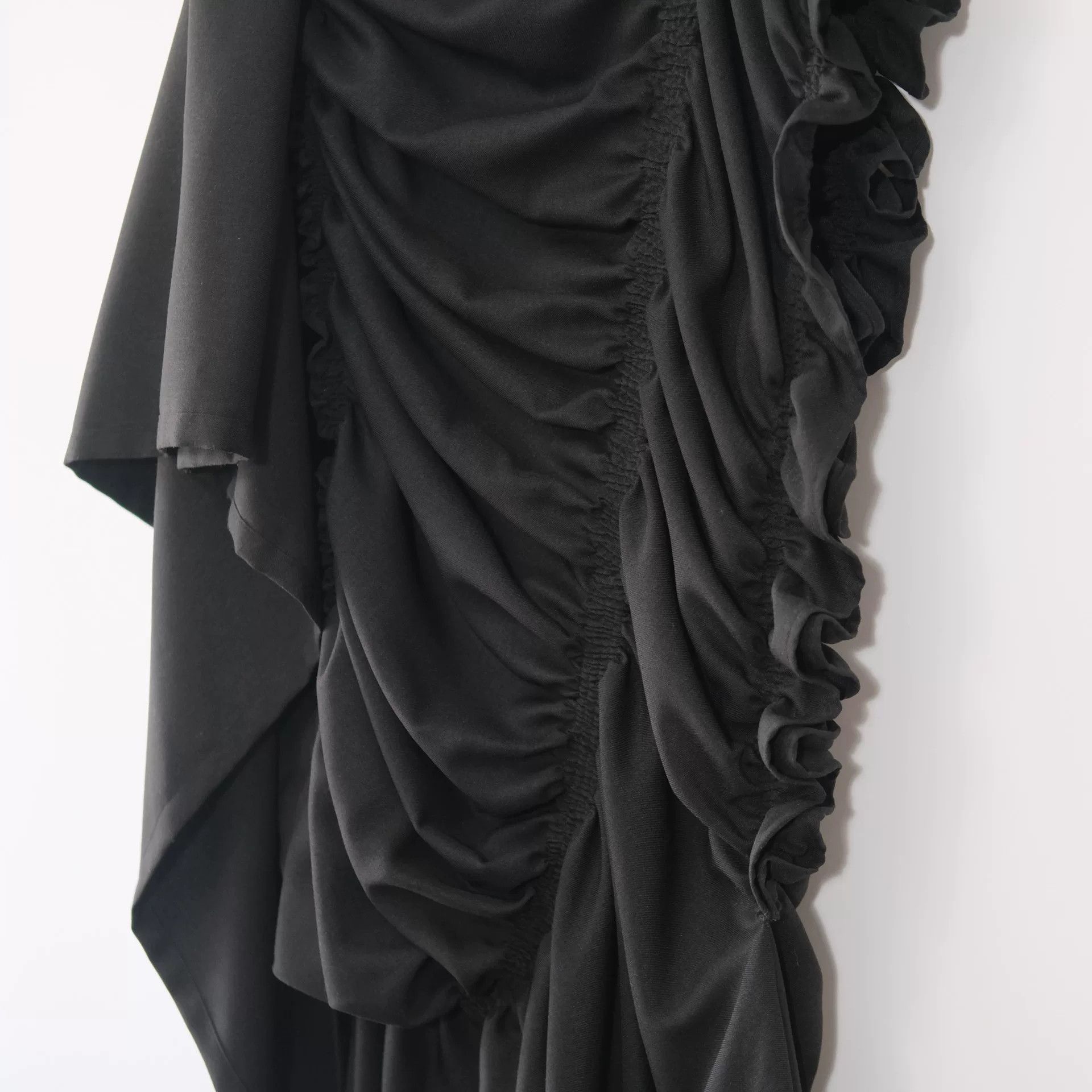 Yohji Yamamoto Stunning Yohji Yamamoto Black Dress Size M / US 6-8 / IT 42-44 - 4 Thumbnail