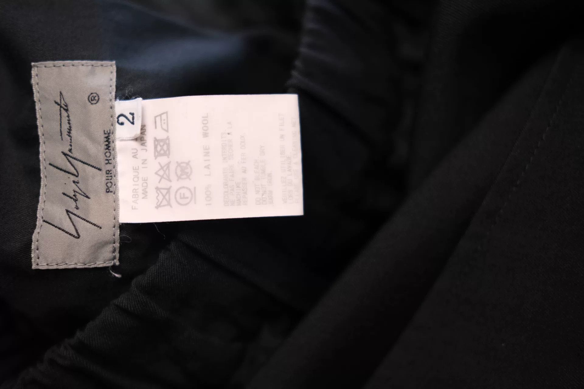 Yohji Yamamoto Yohji Yamamoto Wool Pants Stylish Versatility Size US 28 / EU 44 - 6 Thumbnail