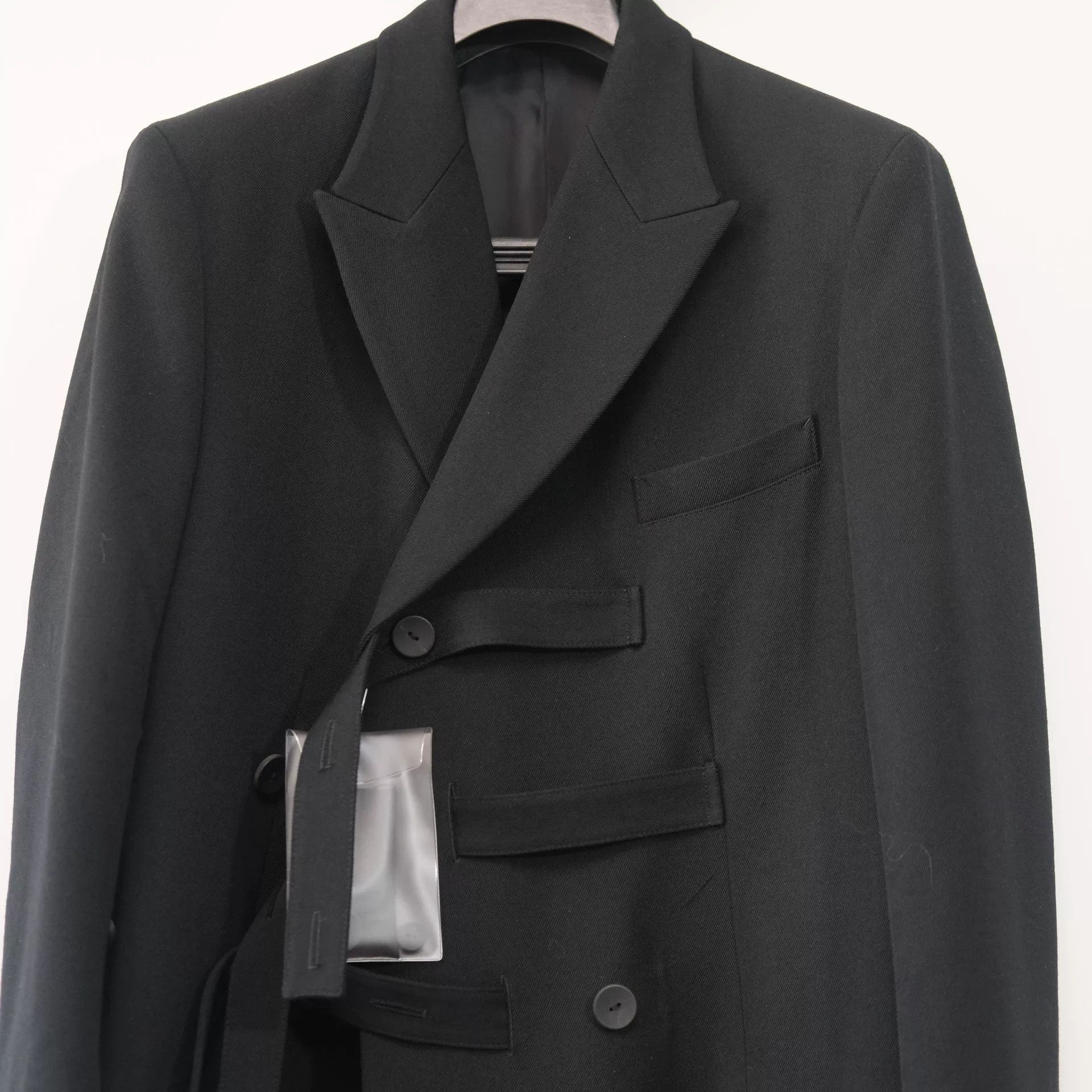 Yohji Yamamoto Yohji Yamamoto Rual Tie Jacket Size US M / EU 48-50 / 2 - 3 Thumbnail
