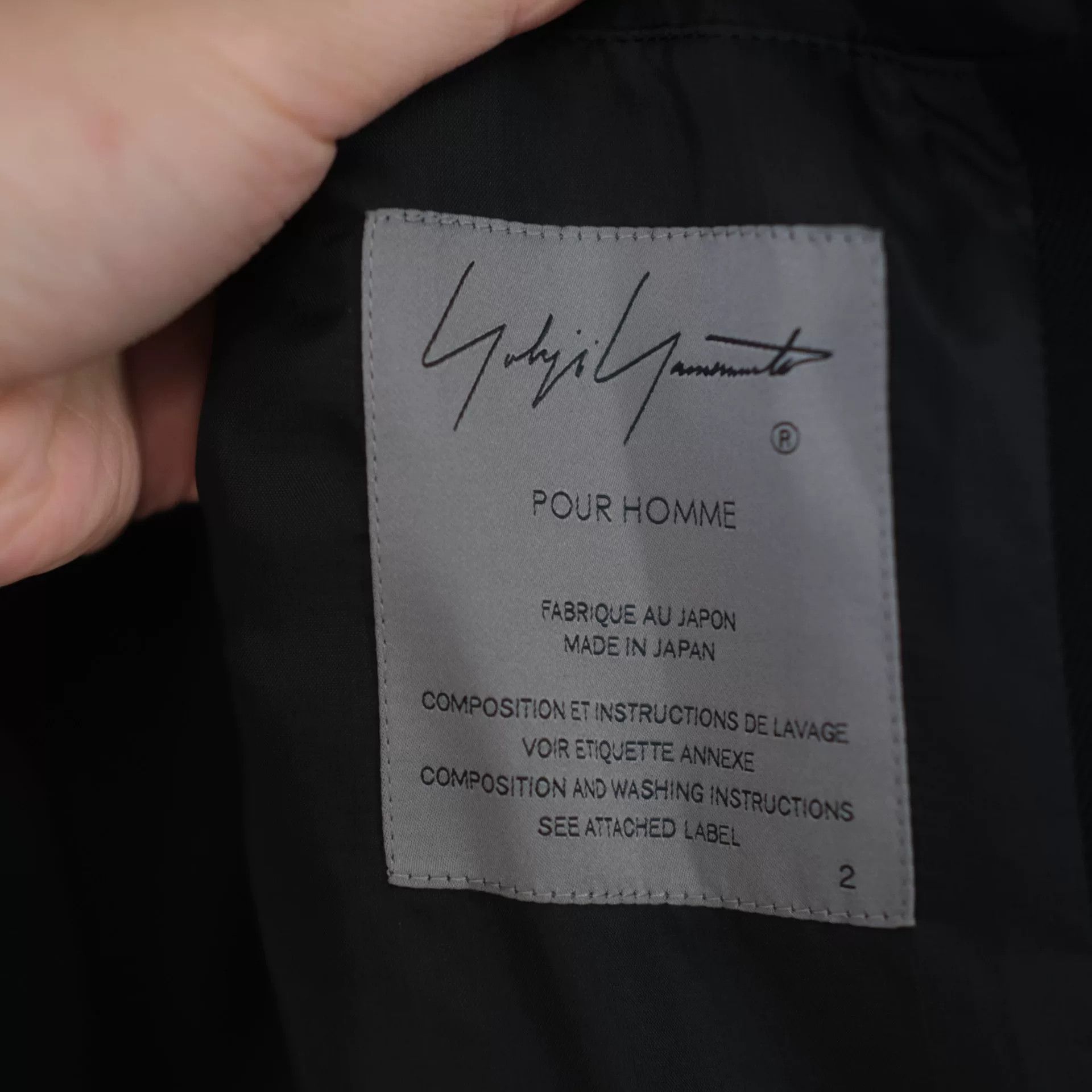 Yohji Yamamoto Yohji Yamamoto Rual Tie Jacket Size US M / EU 48-50 / 2 - 4 Thumbnail