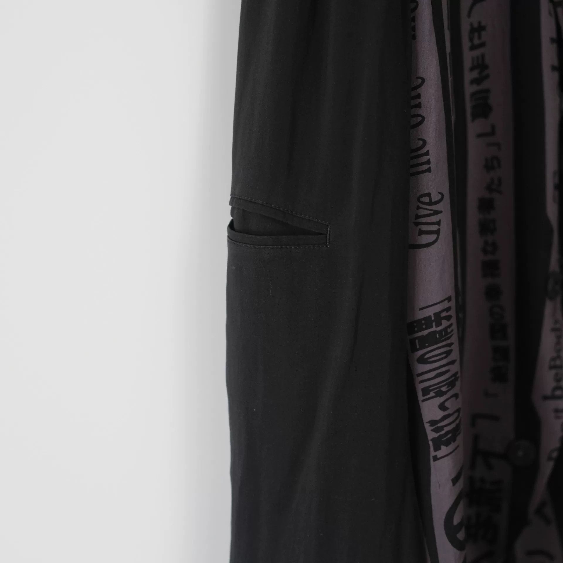 Yohji Yamamoto Yohji Yamamoto Black Character Suit Jacket Size US M / EU 48-50 / 2 - 4 Thumbnail