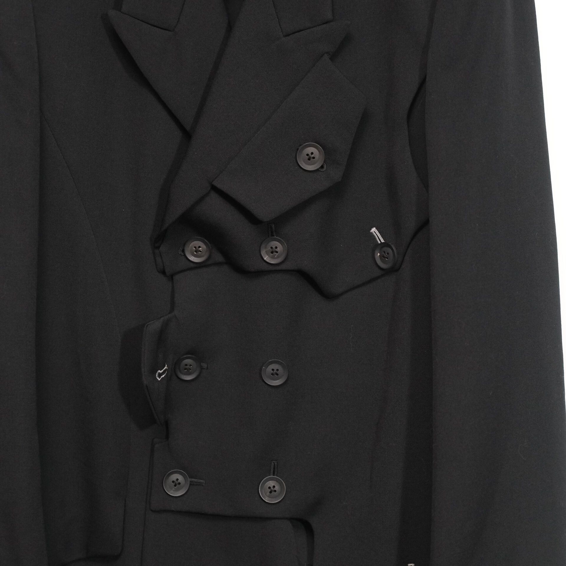 Yohji Yamamoto Yohji Yamamoto Deconstructed Suit Jacket Size US M / EU 48-50 / 2 - 3 Thumbnail