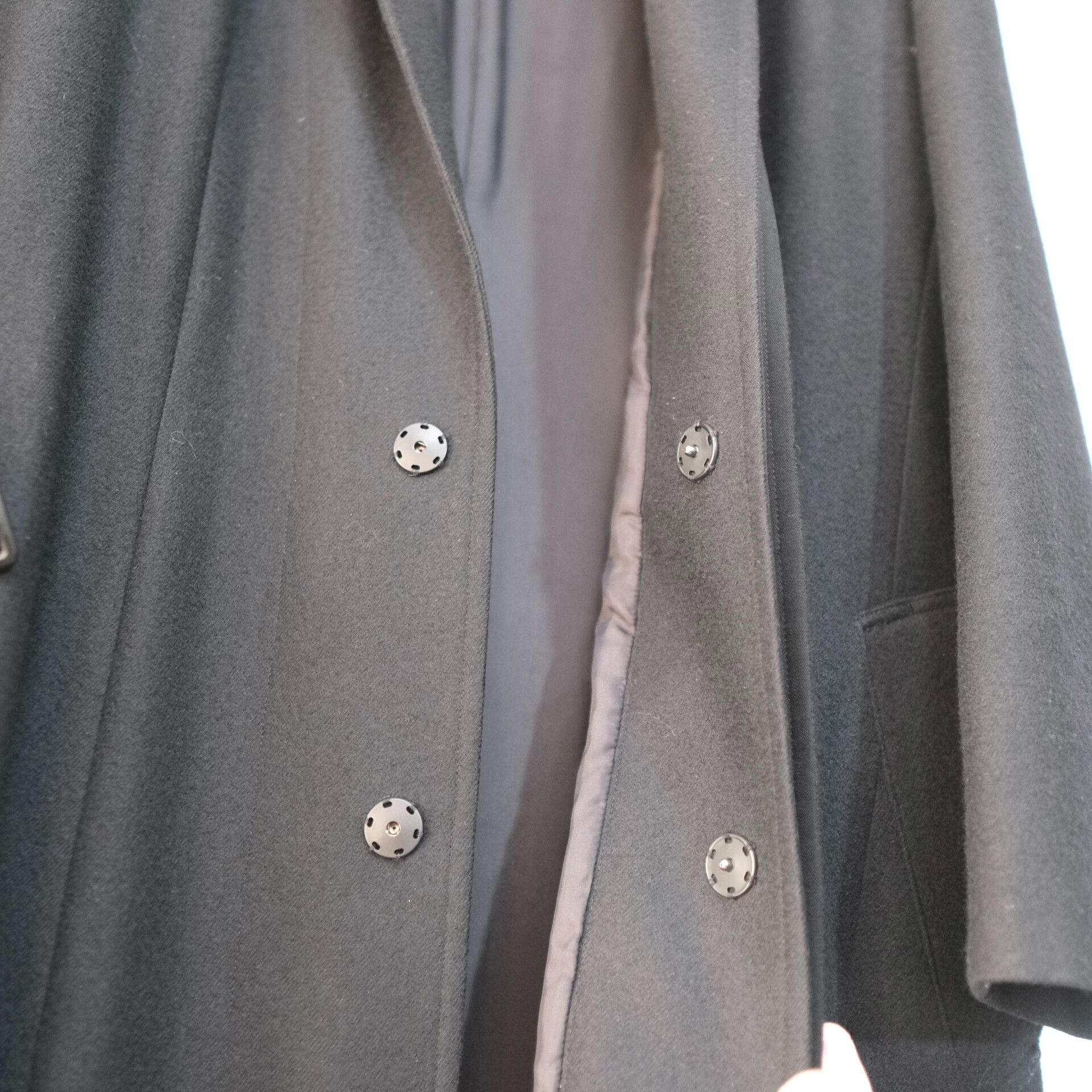 Yohji Yamamoto Yohji Yamamoto Noir Long Black Coat Size L / US 10 / IT 46 - 6 Thumbnail
