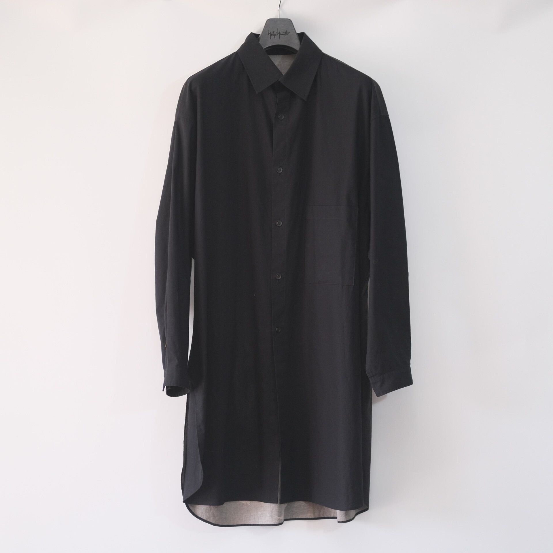 Yohji Yamamoto Black Cradle Shirt