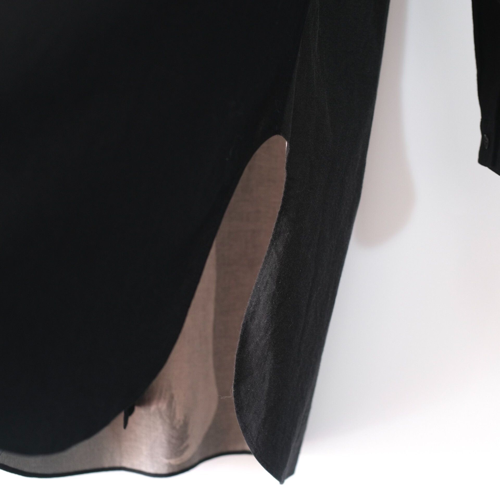 Yohji Yamamoto Black Cradle Shirt