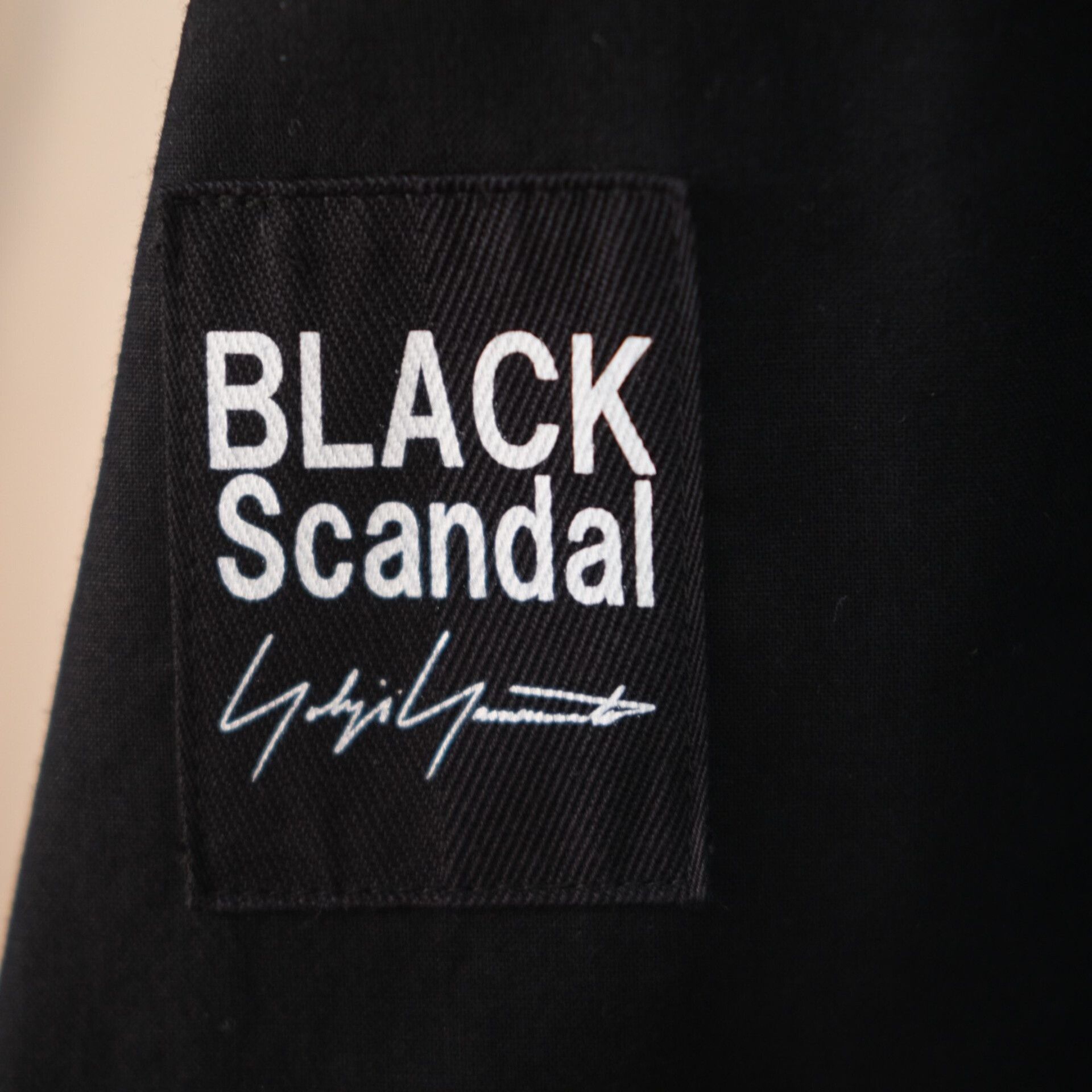 Yohji Yamamoto Black Cradle Shirt