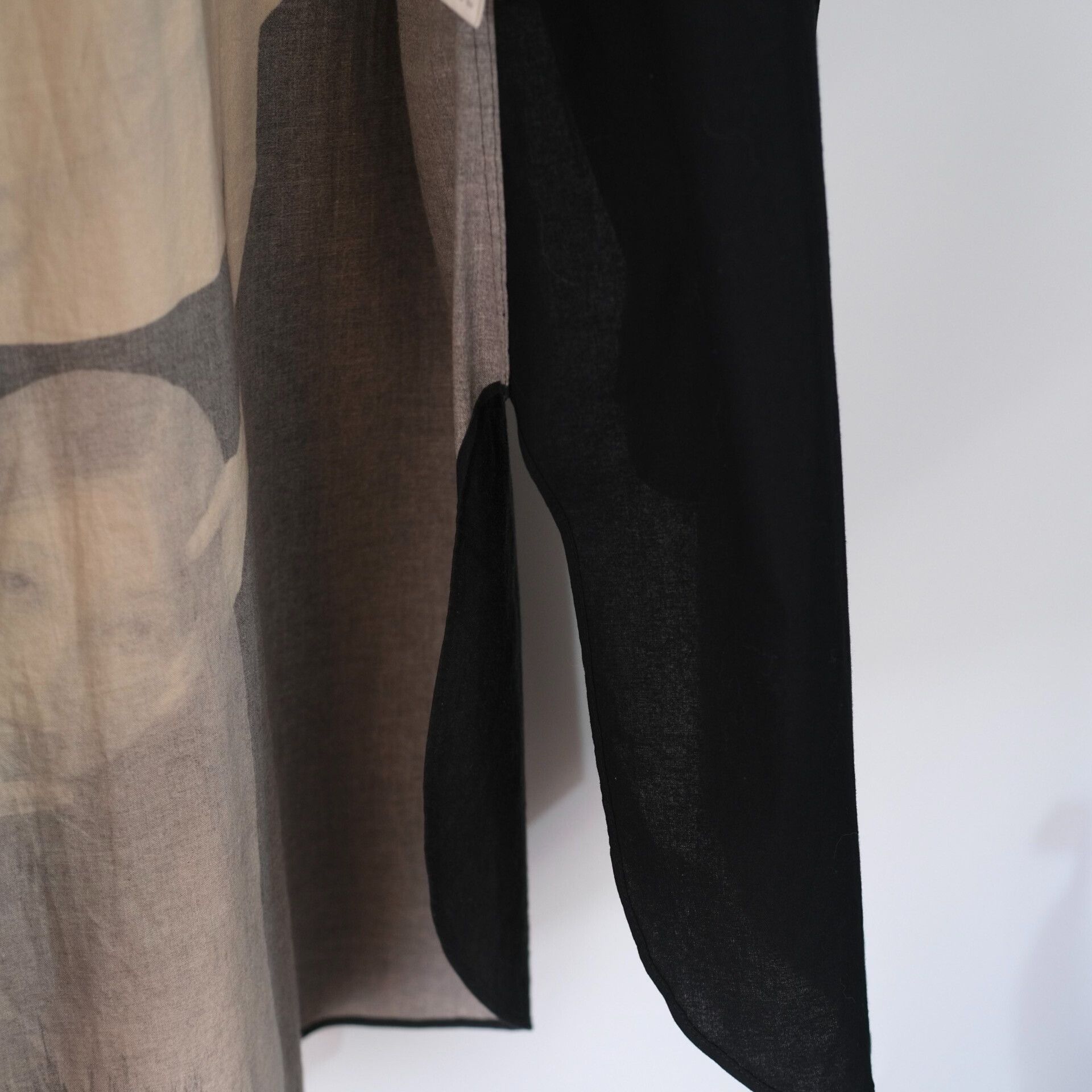 Yohji Yamamoto Black Cradle Shirt