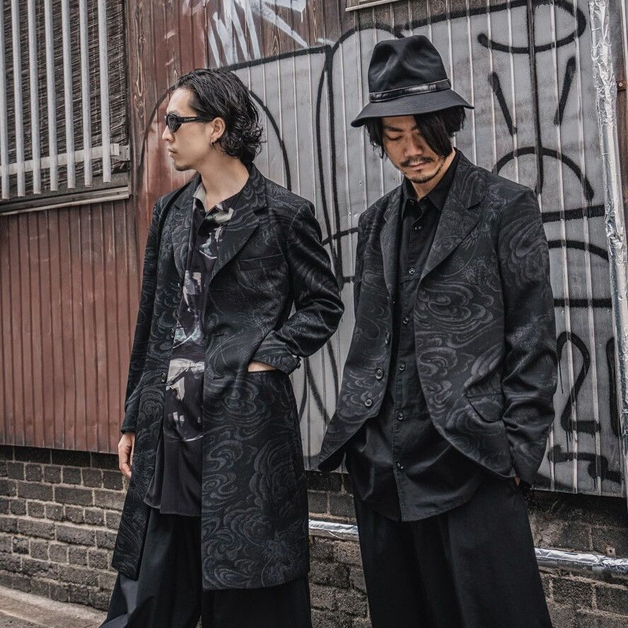 Yohji Yamamoto Yohji Yamamoto 22AW Dragon Pattern Jacket Size US M / EU 48-50 / 2 - 2 Thumbnail
