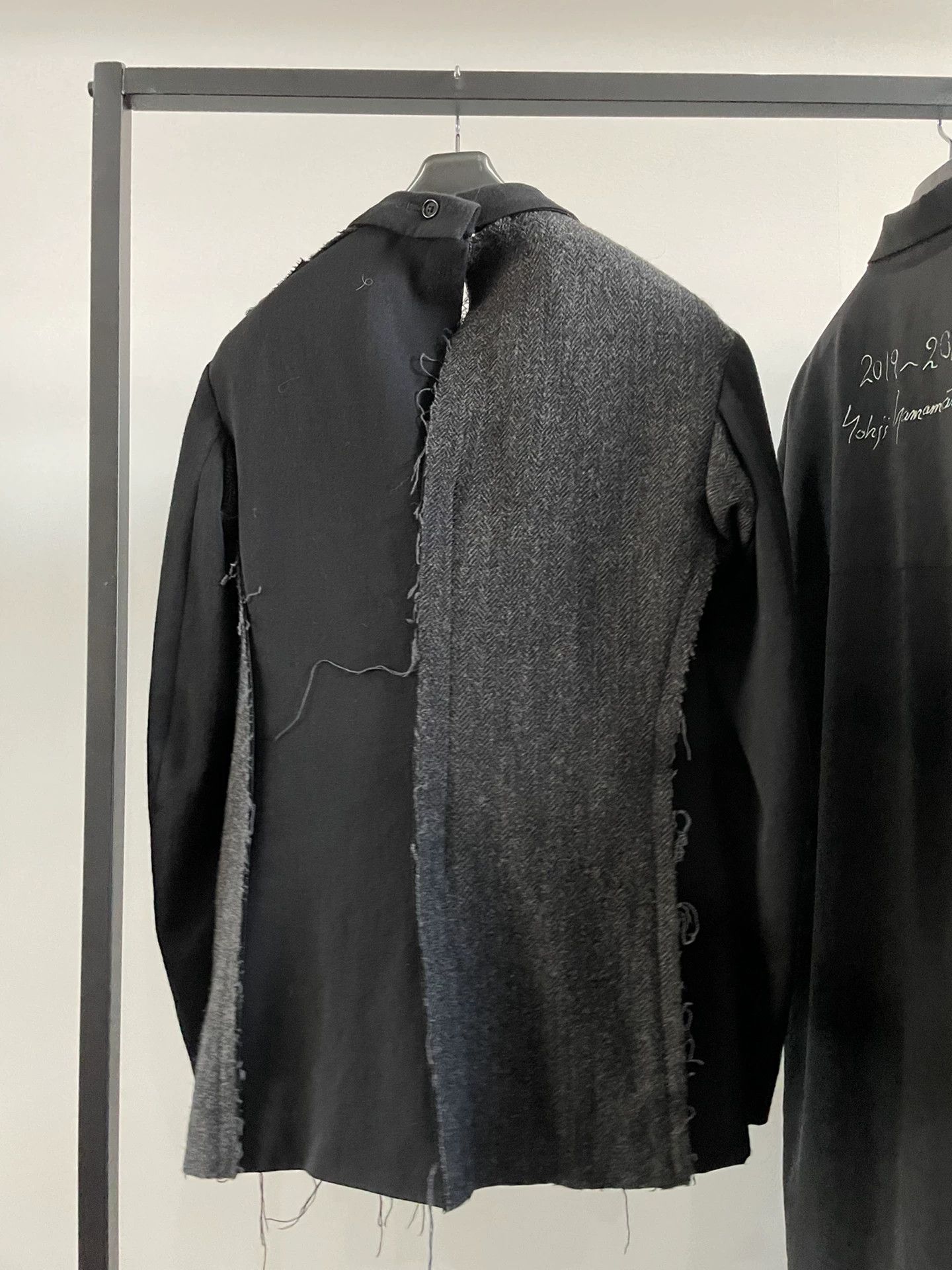 Yohji Yamamoto Yohji Yamamoto Black and Gray Jacket Size US M / EU 48-50 / 2 - 5 Thumbnail