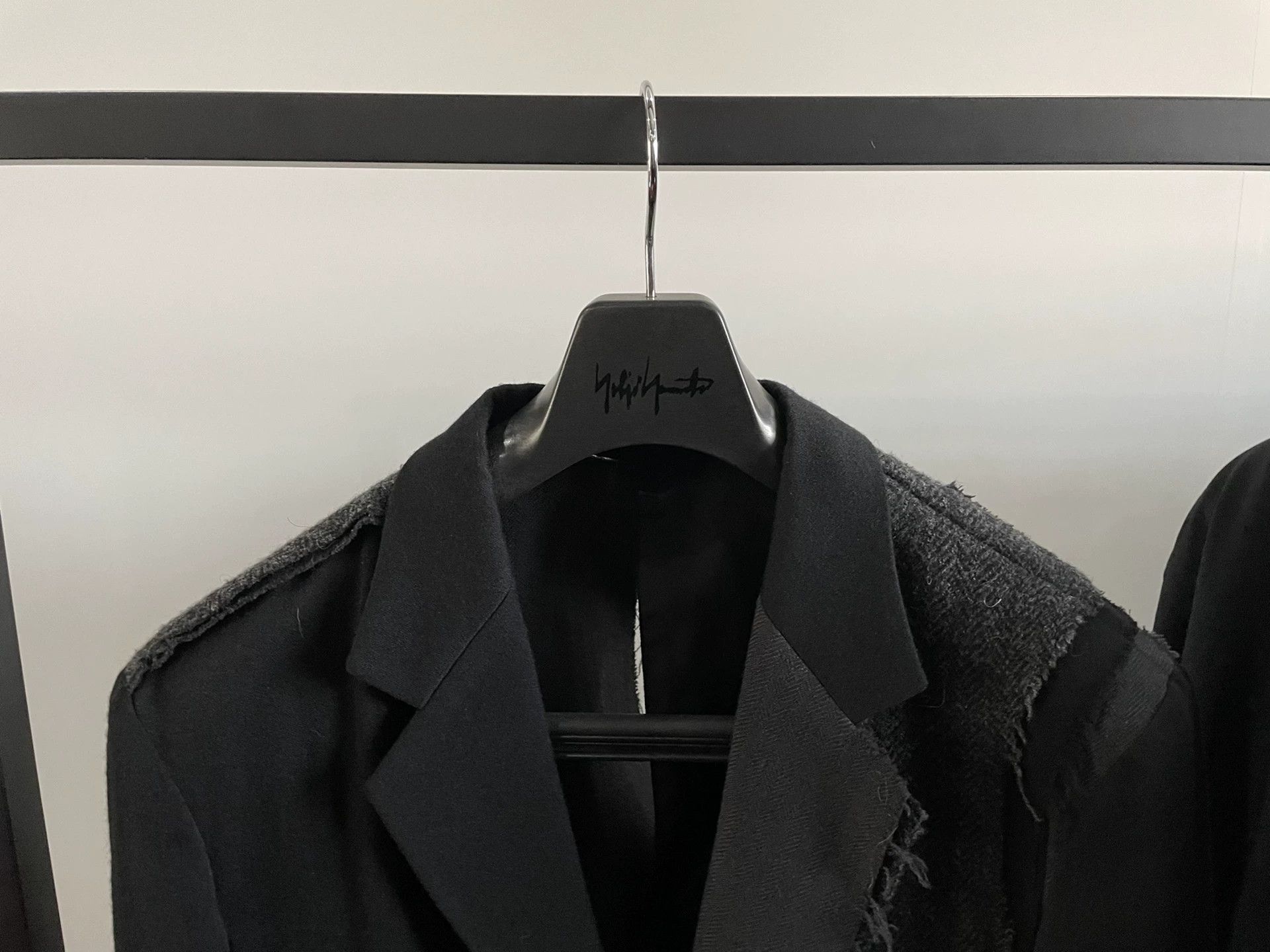 Yohji Yamamoto Yohji Yamamoto Black and Gray Jacket Size US M / EU 48-50 / 2 - 4 Thumbnail
