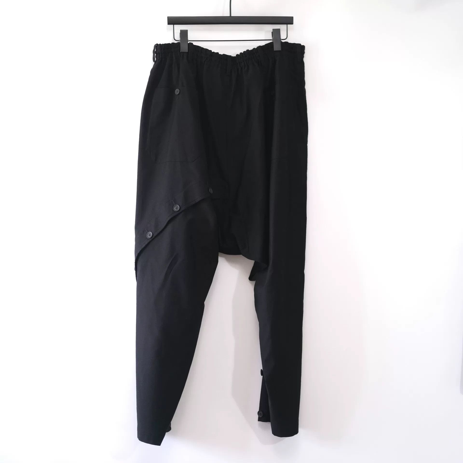 Yohji Yamamoto Yohji Yamamoto Deconstructed Button Pants Size US 28 / EU 44 - 2 Thumbnail