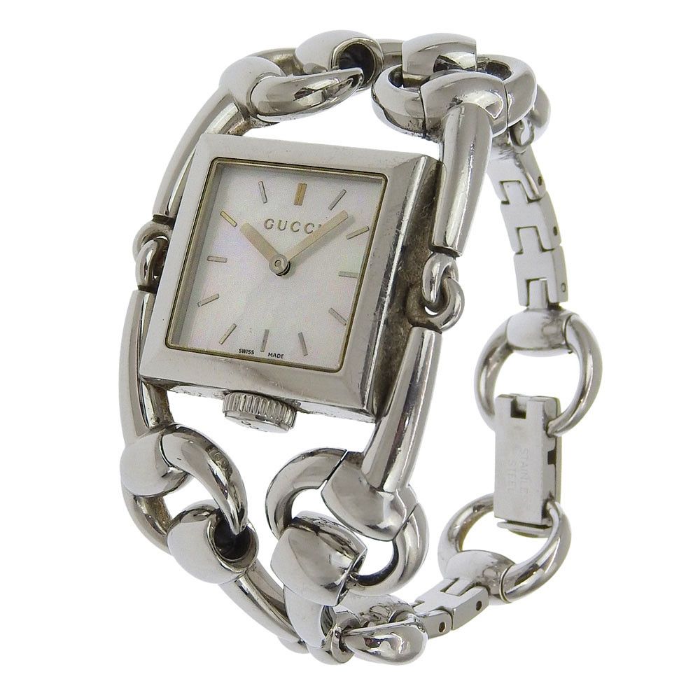 Gucci Gucci Gucci Signoria Stainless Steel Watch Metal Quartz 116.3 DUTY FREE for USA Size ONE SIZE - 2 Thumbnail